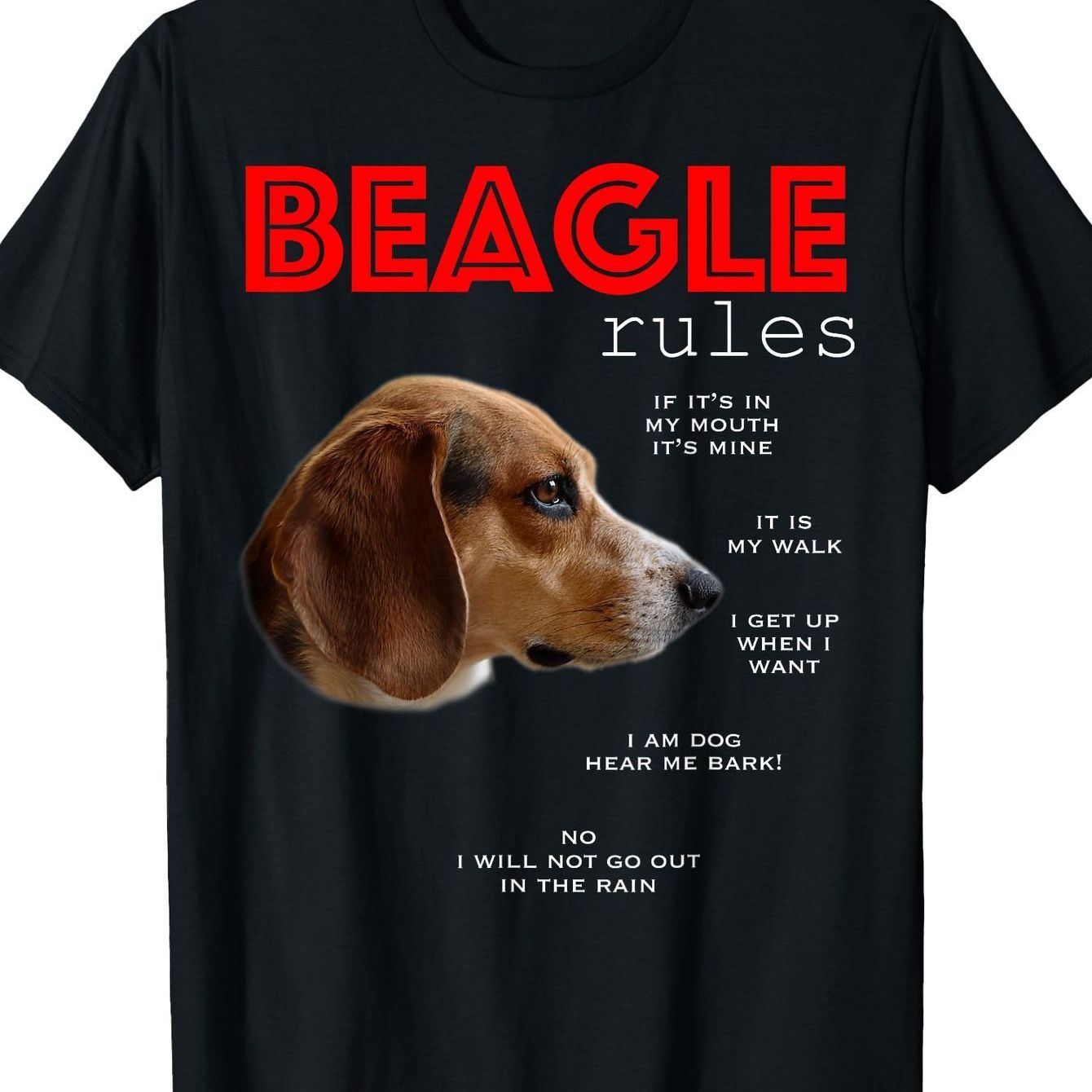 TEMU Beagle Gifts - Click To Designs!, Gift For Men Women Dad Mom Own, Novelty Items Novelty Products Men's Novelty T-shirts