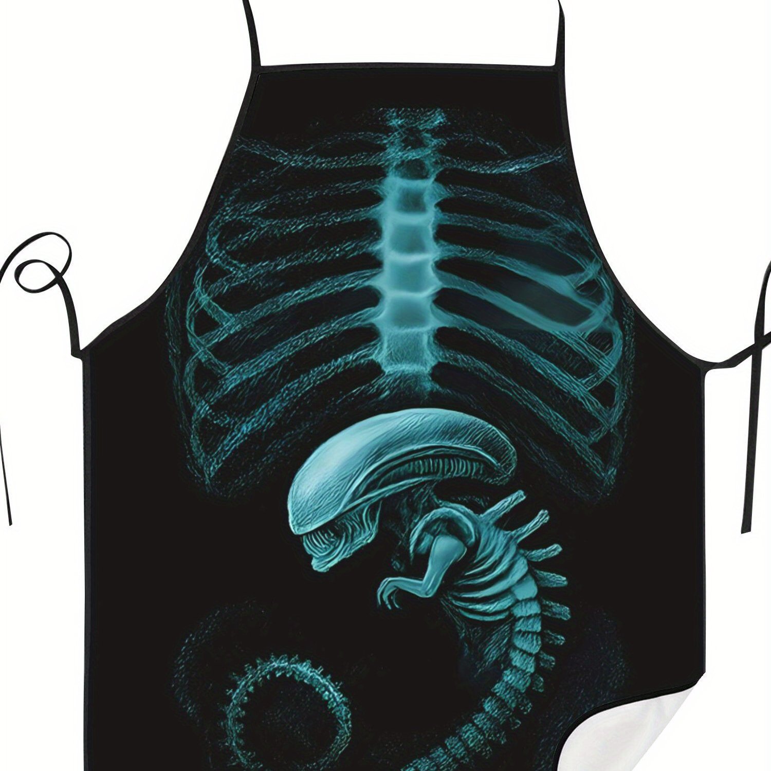 TEMU 2d Print Design Radiography, Funny Apron For Cooking Restaurant Printed For Men And Women Machine Wash
