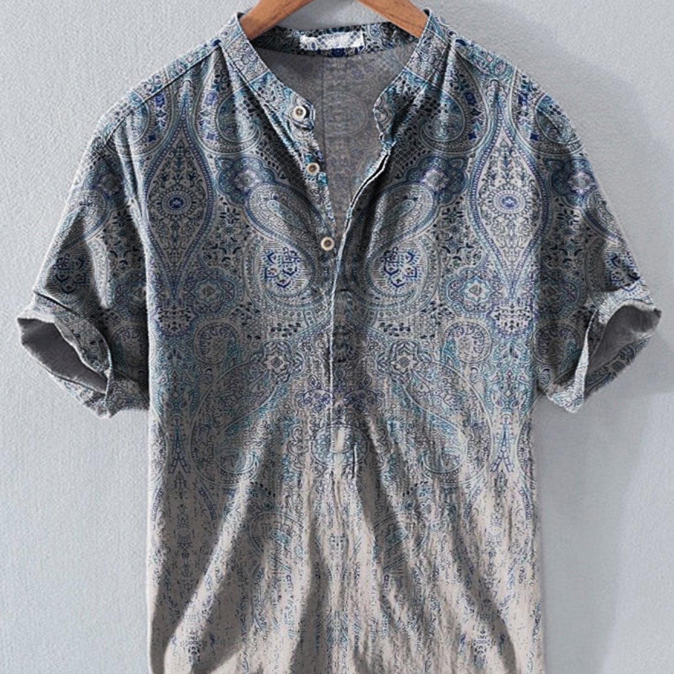 Men's Stand Collar For Comfortable Daily Casual Outfits