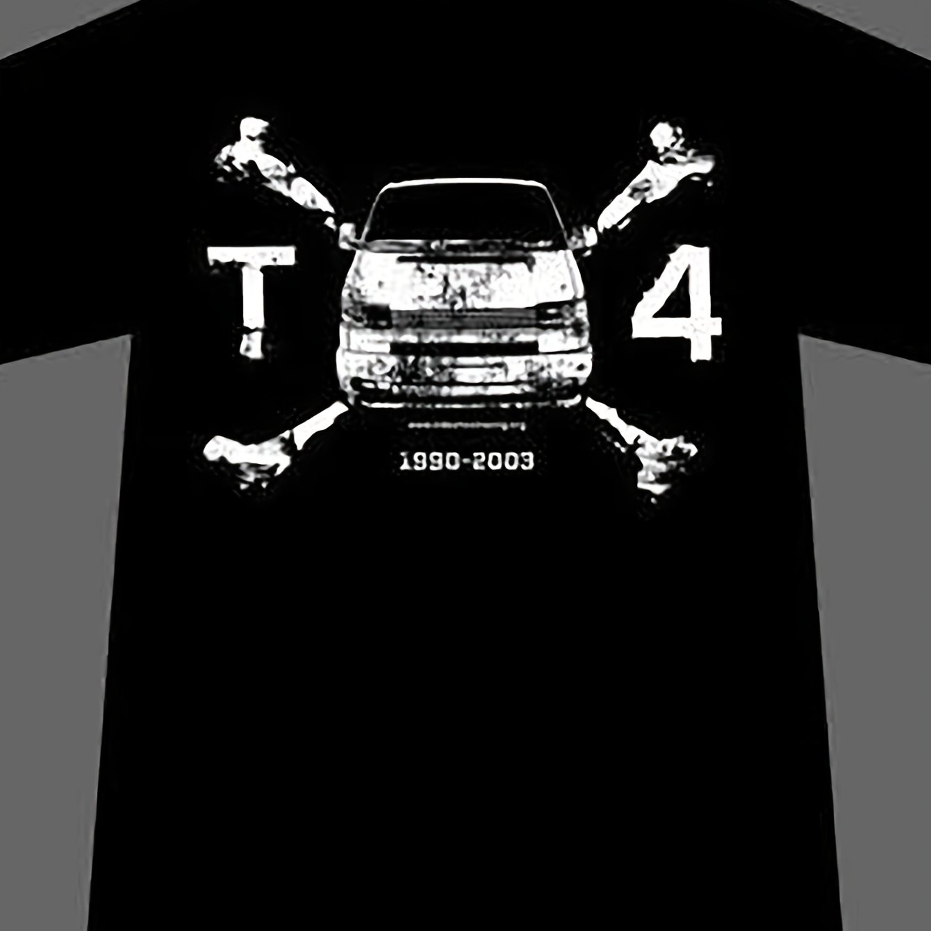 Image of Plus Size Osr T4 -bones Men's Short Sleeve | Crew Neck, Stretch Fabric, Regular Fit, Geometric-pattern