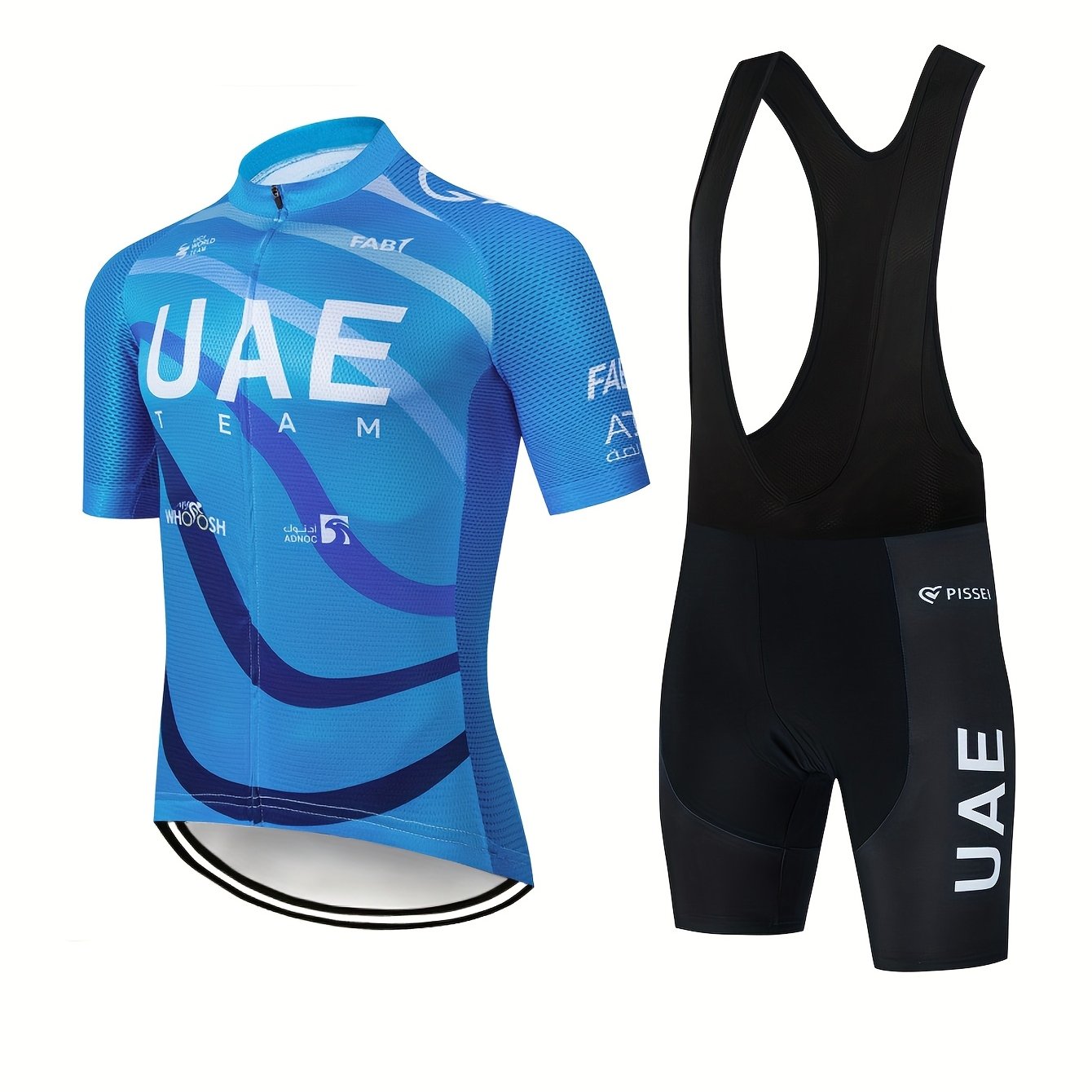 Short-sleeved Cycling Outfit For Men, Including A Jersey And Shorts