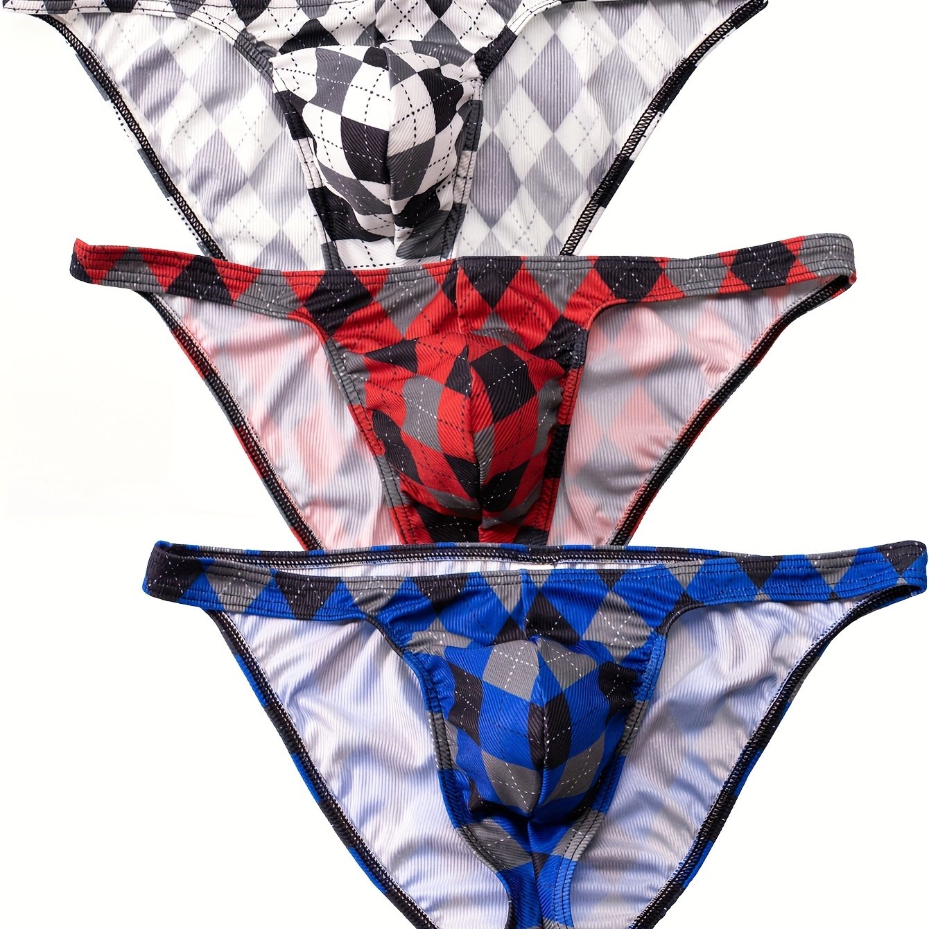 3-delni moški spodnji steji, , zračni, elastični, oprijeti slip spodnjici, športni, individualni, modni, trendovski bikini slip spodnjici,