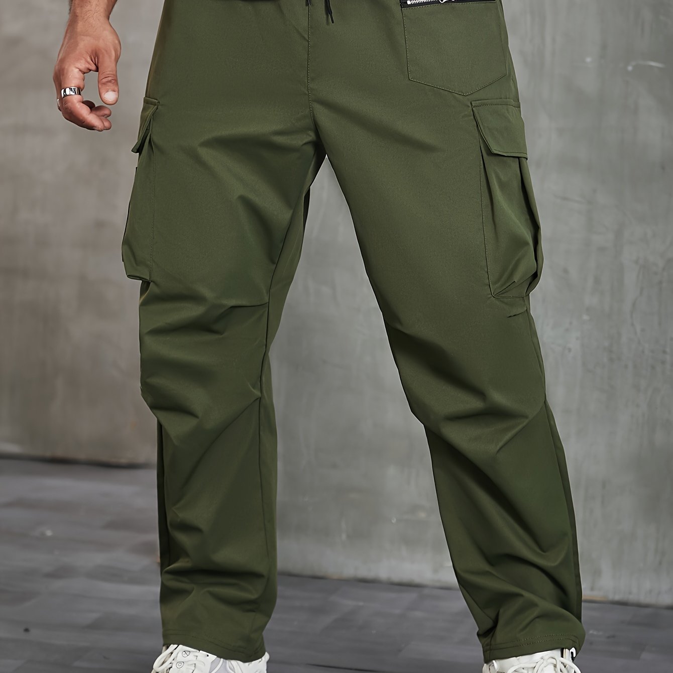 TEMU Plus Size Men' Cargo Pants