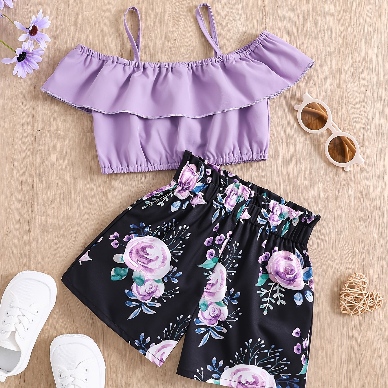 TOWED22 Baby Boy Outfit,Toddler Kids Baby Girls Clothes Crop Tank Tops Floral Shorts Bloomers Summer Outfit Set Black F40208f3 357f 486f 9e16 4d3611b9c9a9.1ac18586858242d1c7e605b52c2e37cb