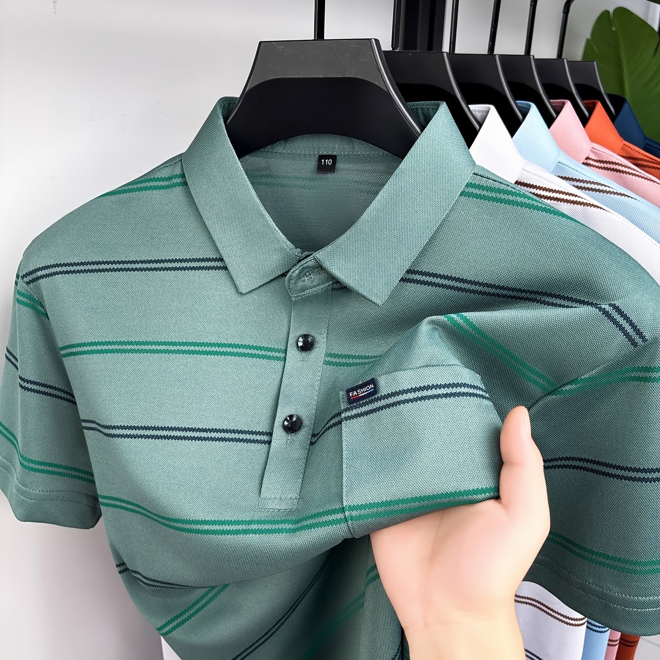 TEMU Minimalist Urban Short Sleeve Shirt Breathable City Casual