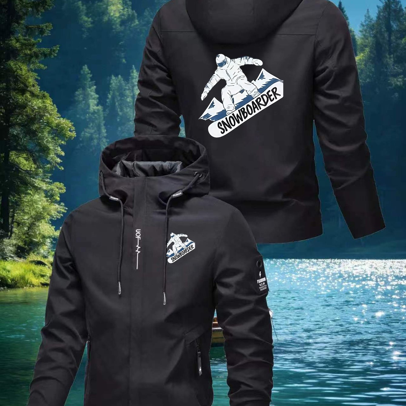 Men's Professional Snowboard Ski Jacket, Windproof Outdoor Gear