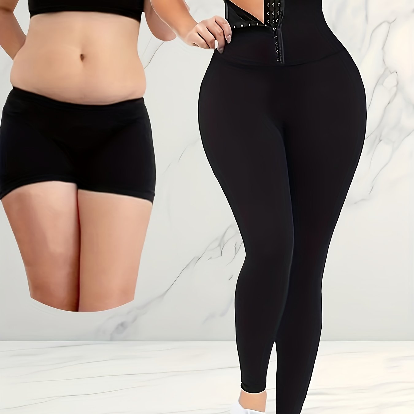 Women's Lifting High-waist Tummy Control Non-see-through Yoga Pants For Exercise Running Leggings Front Button Tummy Control Lift Soft Comfortable Breathable Yoga Casual Athletic Long Pants