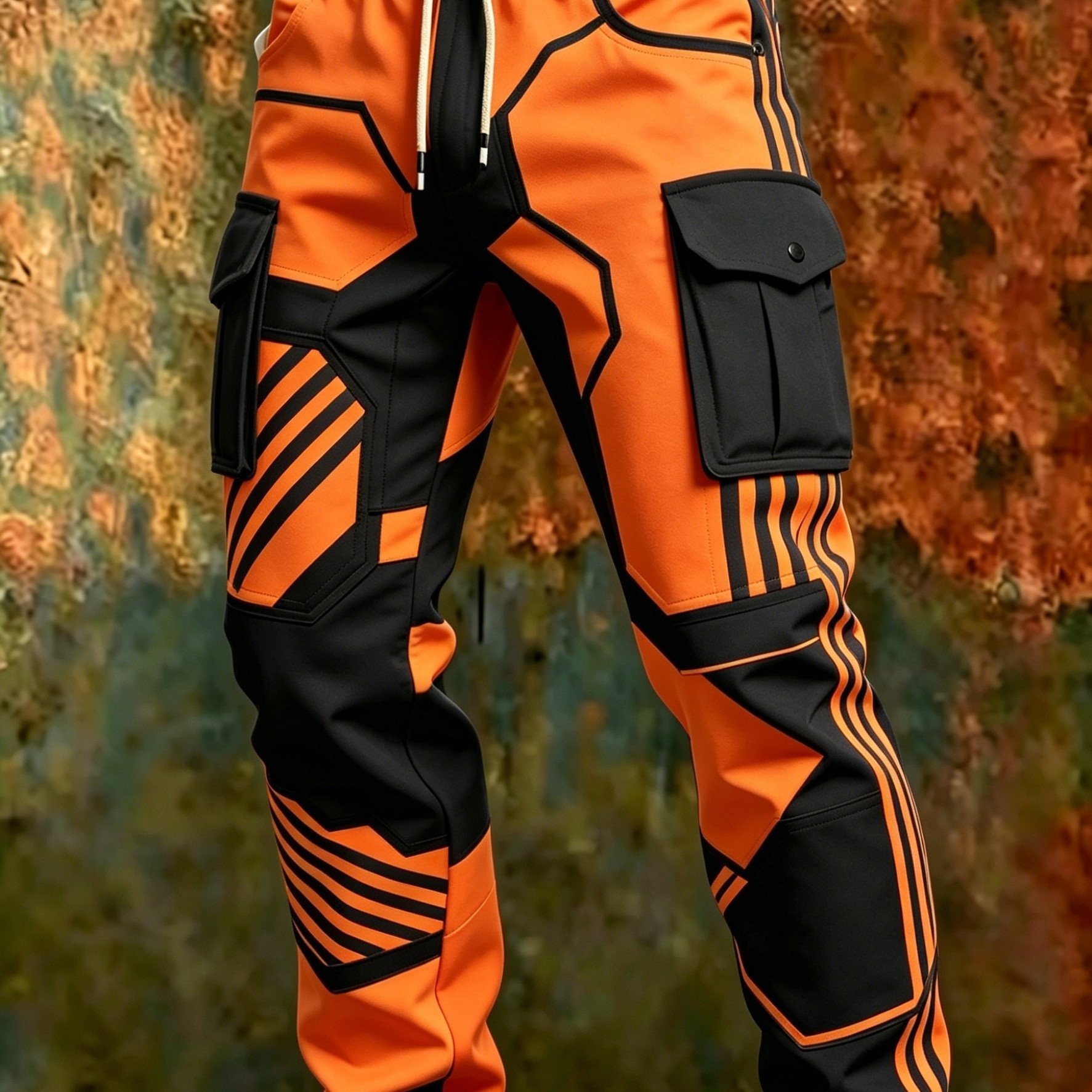 Image of Men's - Cargo Pants, Casual Joggers For , Suitable For Daily Commuting And Outdoor