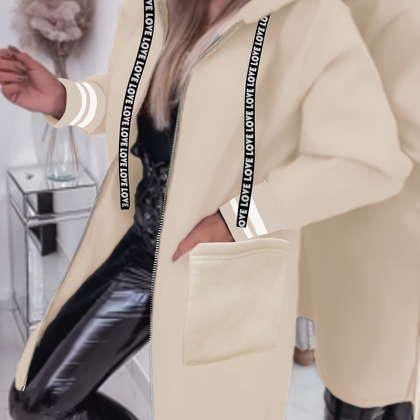 TEMU Giacca casual da donna A6600-1