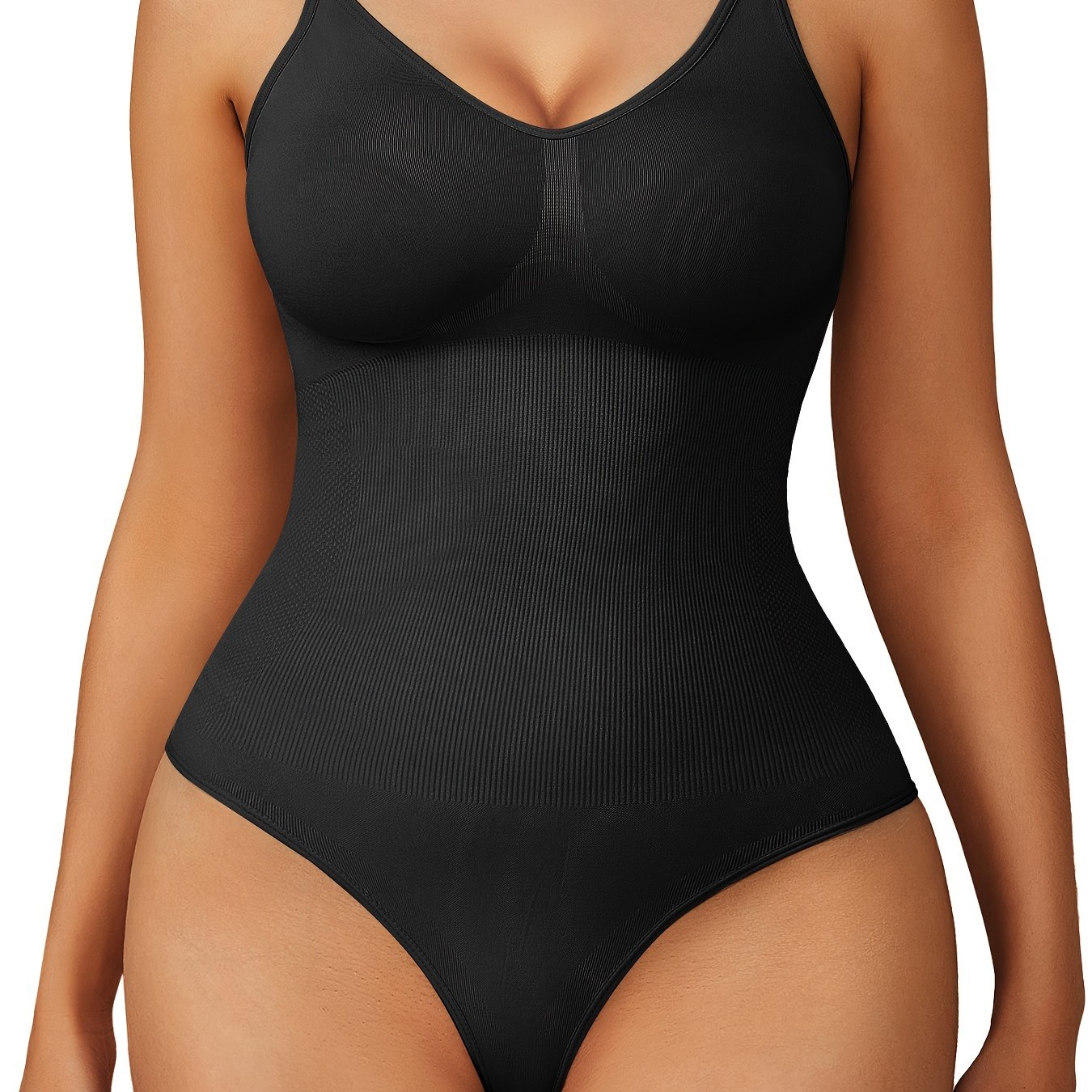 Body Modellante Donna Senza Maniche Scollo A V - Sexy E Comodo, Perfetto Per Ogni Occasione