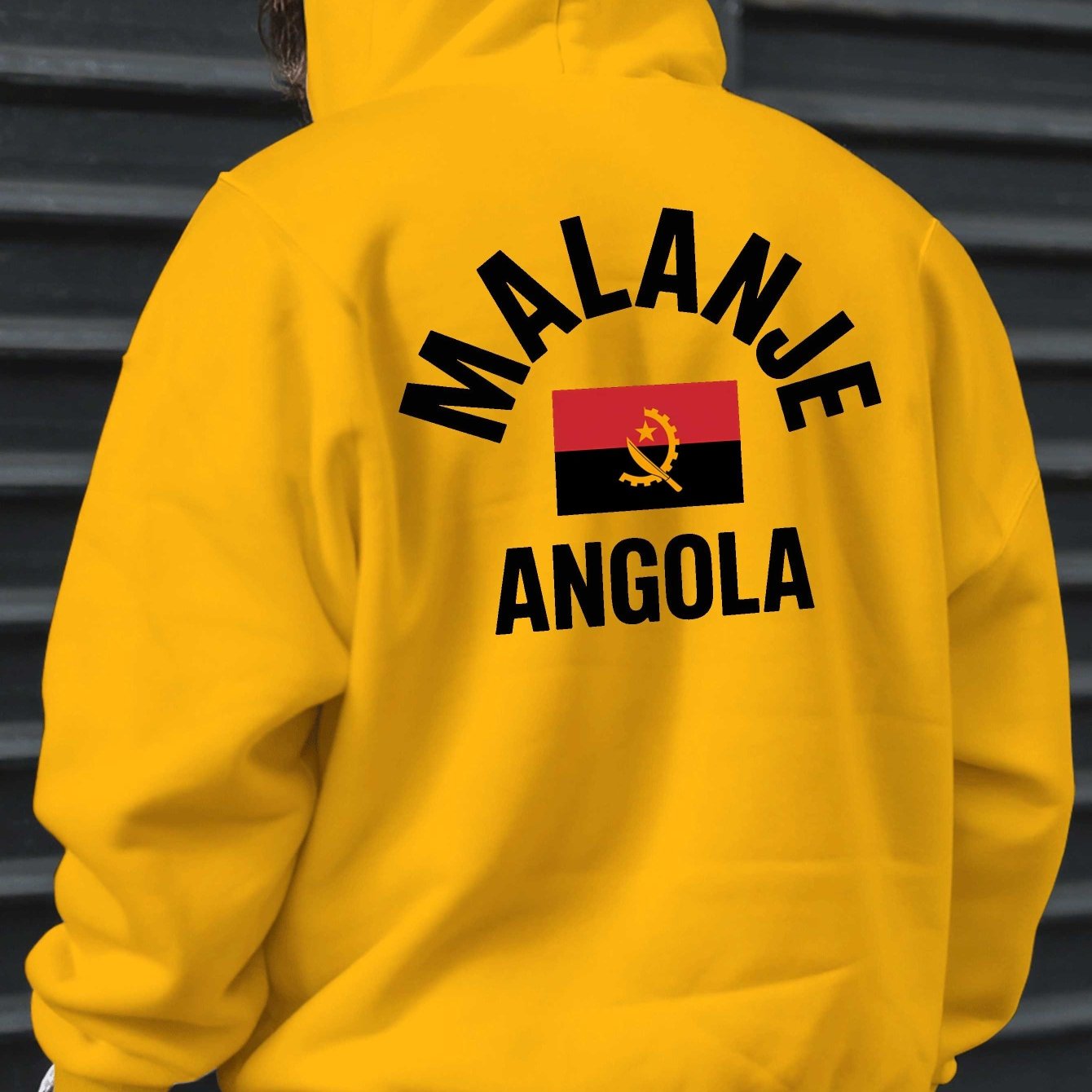 TEMU Angola Men's Hoodie New Style Printed Sweatshirt On The Style Tops For Autumn And Winter Clothing Warm Comfortable Soft Fabrics Suitable For