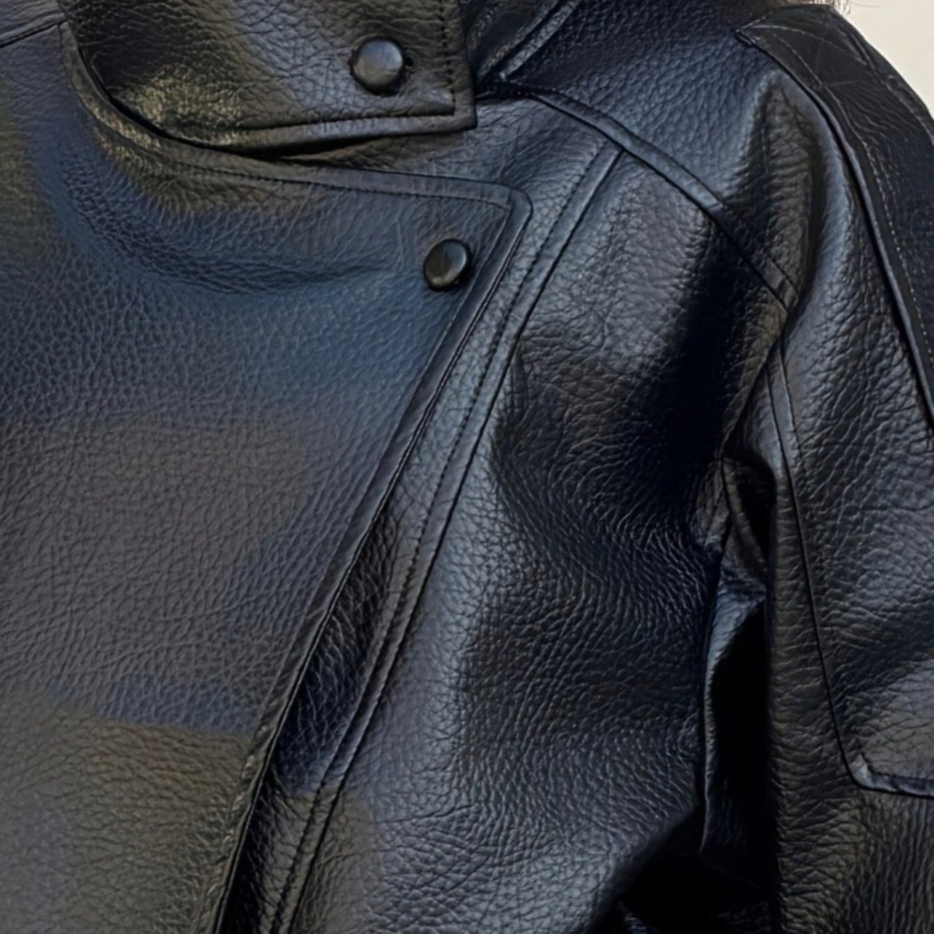 TEMU /winter Women's -jacket, Simple European Style, Versatile Lychee Texture