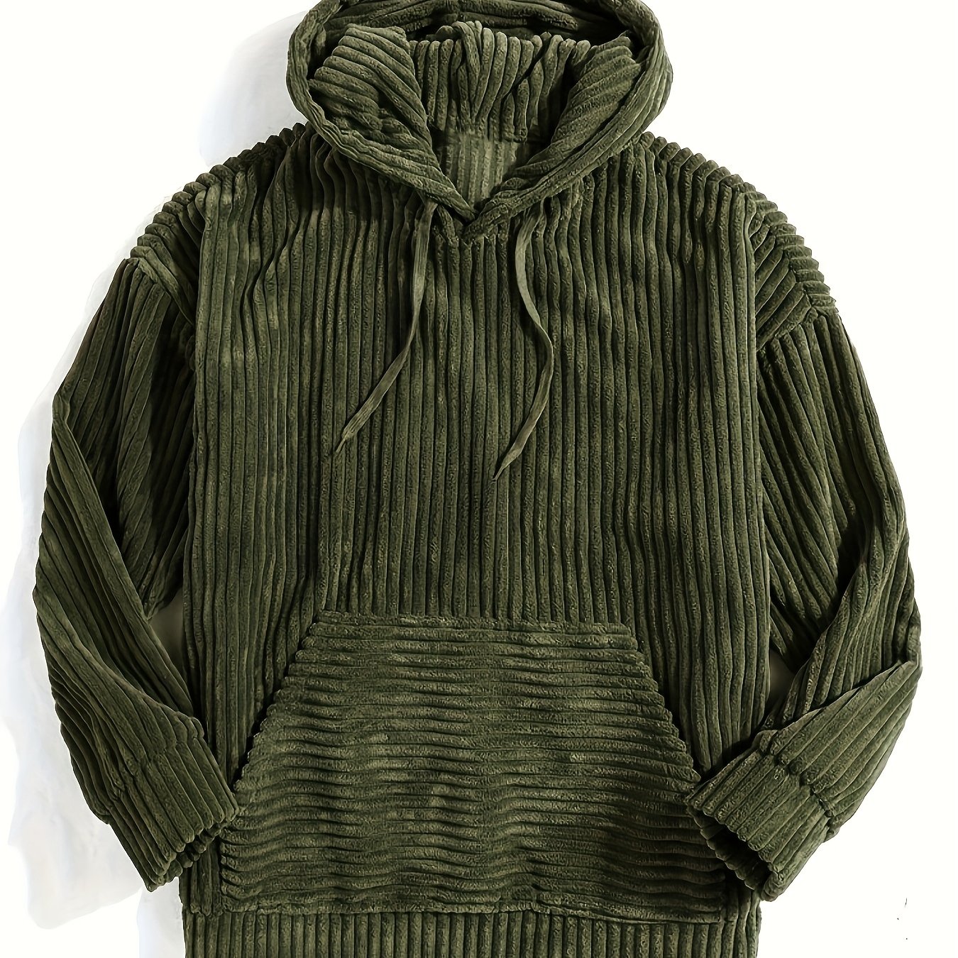TEMU Men's Hooded Sweatshirt - Loose Fit Pullover Hoodie, Long Sleeve Casual Sweater For Everyday & Formal Wear, Classic Hooded Sweatshirt For Men,