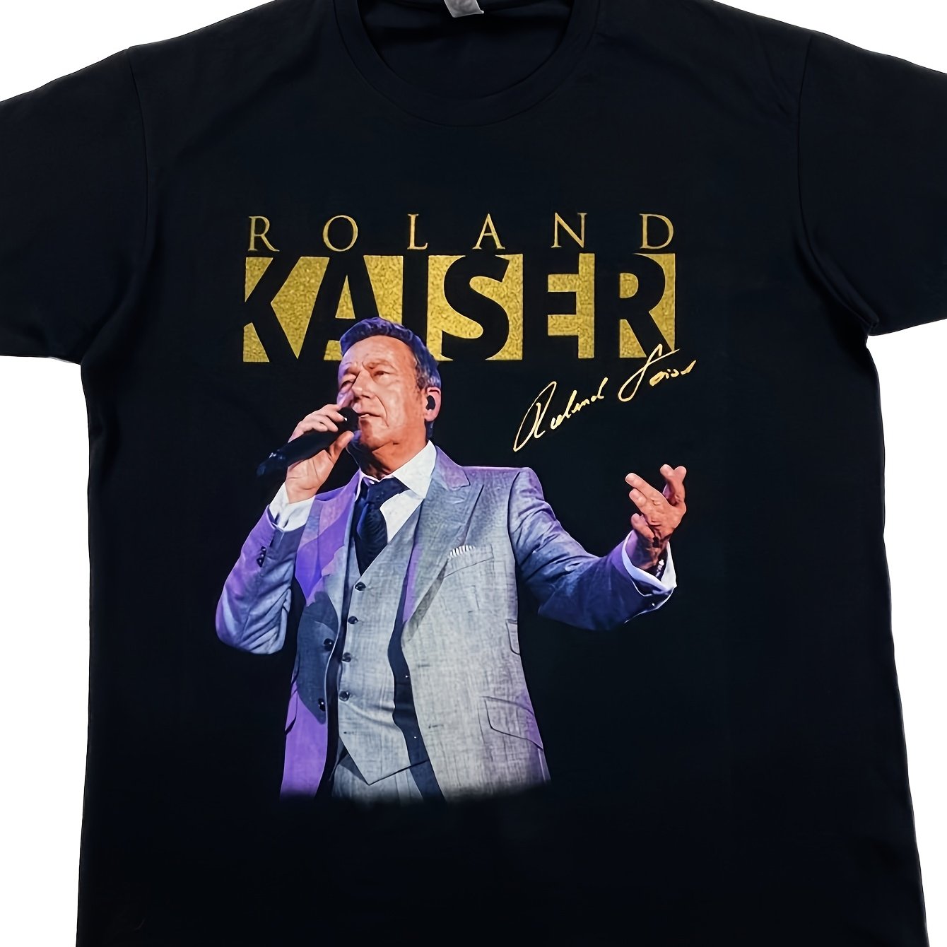 2026 New R- K Aisser Live In Summer 2018 German Band Vintage T-shirt For Women And Men, Humorous T-shirts