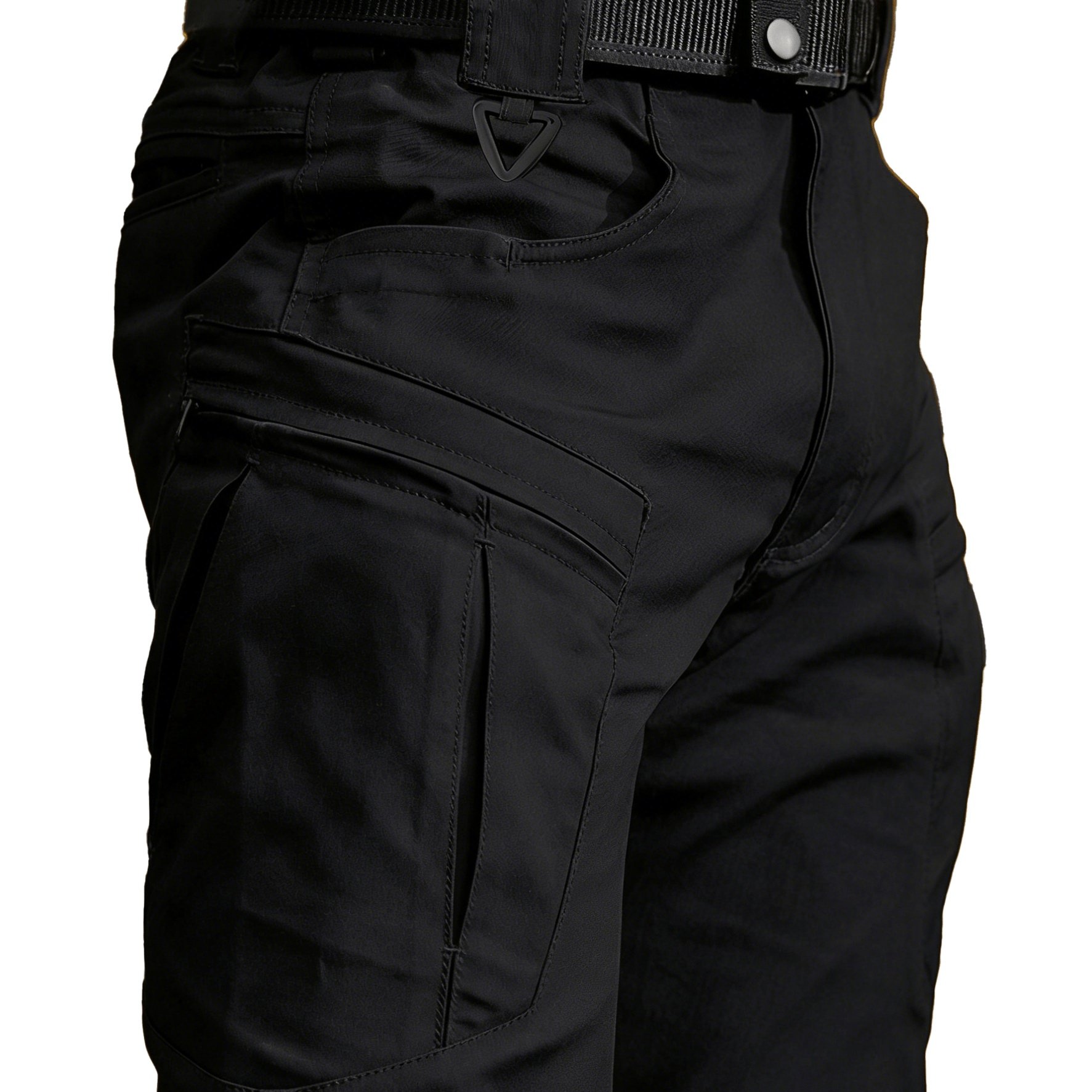 Spring/autumn Lightweight Men's Tactical Cargo Pants, Multi-functional Pockets, Newly Upgraded Micro-stretch Composite Fabric, Suitable For Casual Daily , Hiking, Travel, No Belt