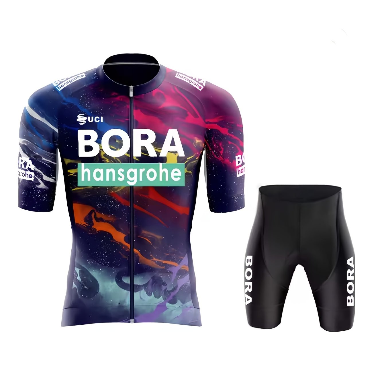 Men's Outdoor Sports Suit With Cushion, Comfortable And Slim Fit