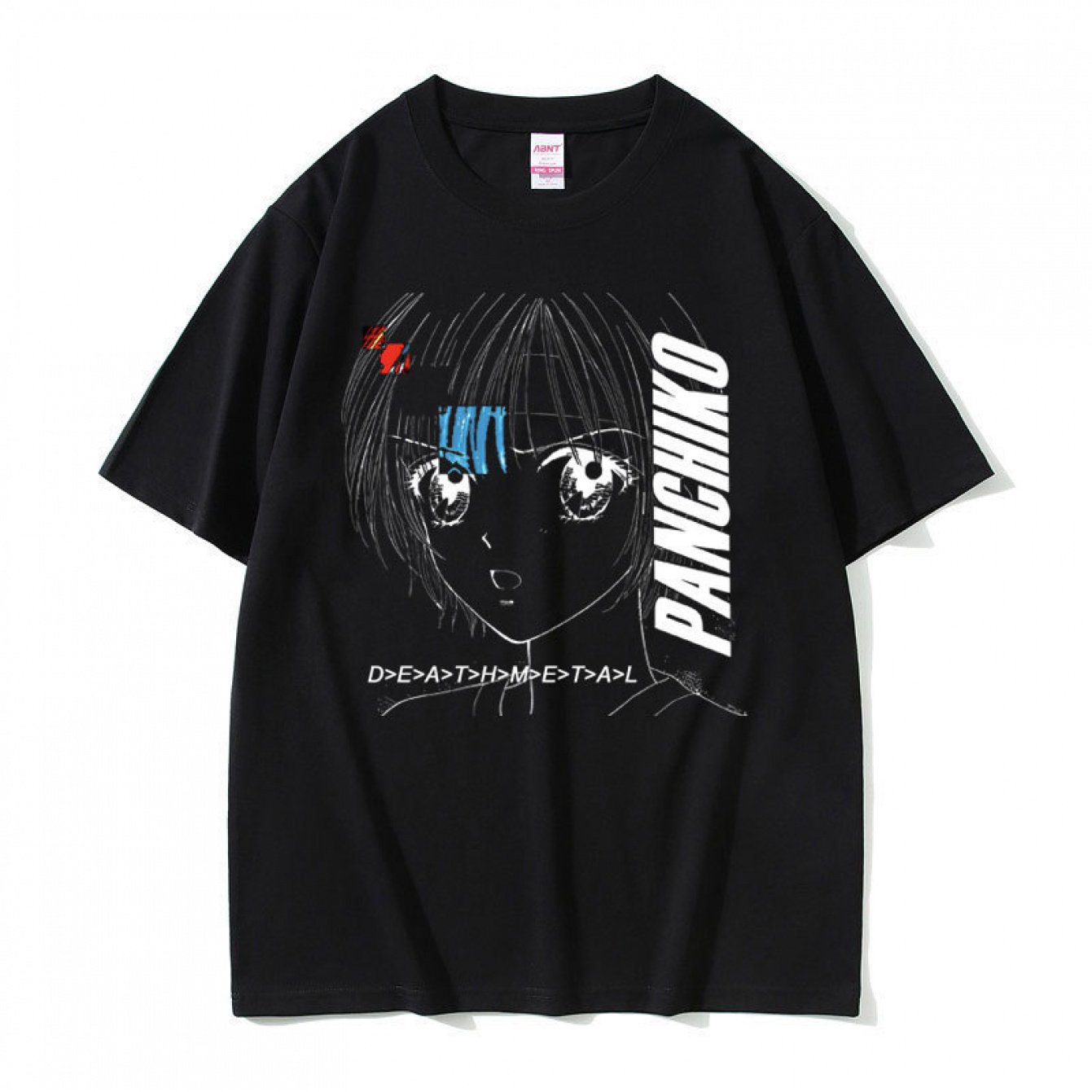 TEMU Rock Band Deathmetal Album Pattern Print Summer Men's Short Sleeve Fashion Casual Round Neck T-shirt