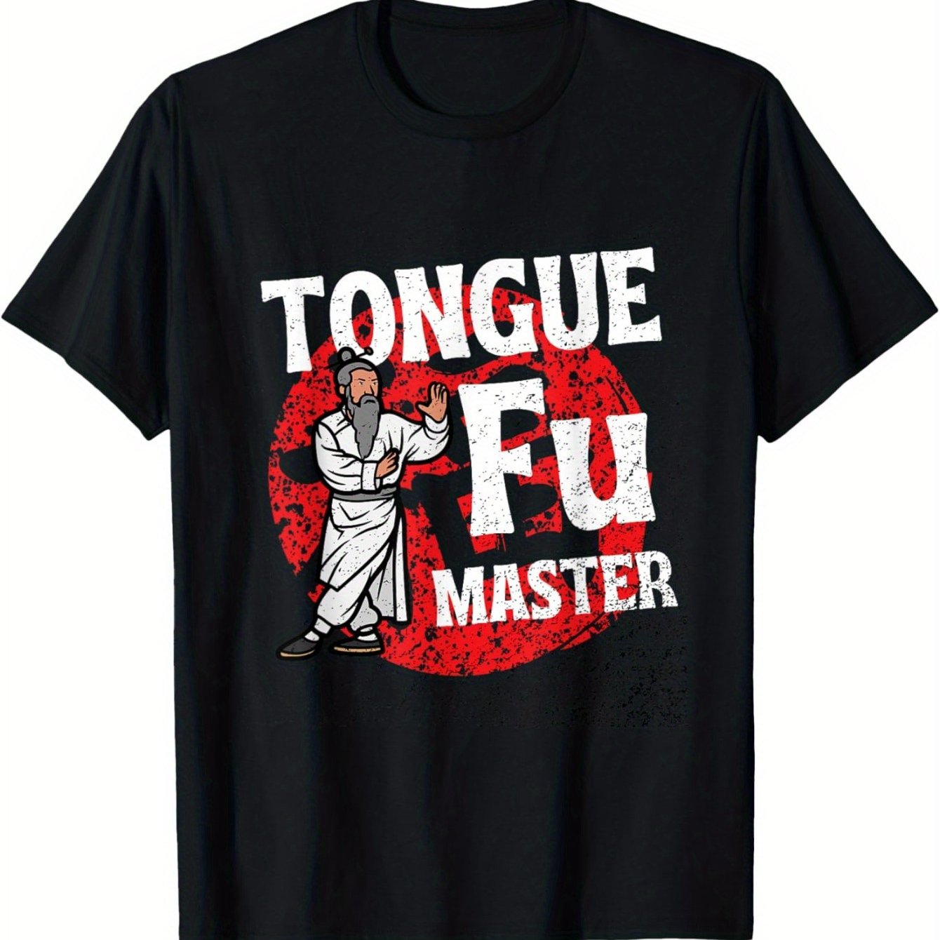 TEMU T-shirt drôle pour homme, humour adulte, de la langue, sale, sarcastique, tee-shirt