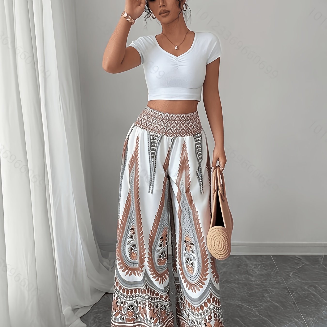 Women's Fashion Wide-leg Pants