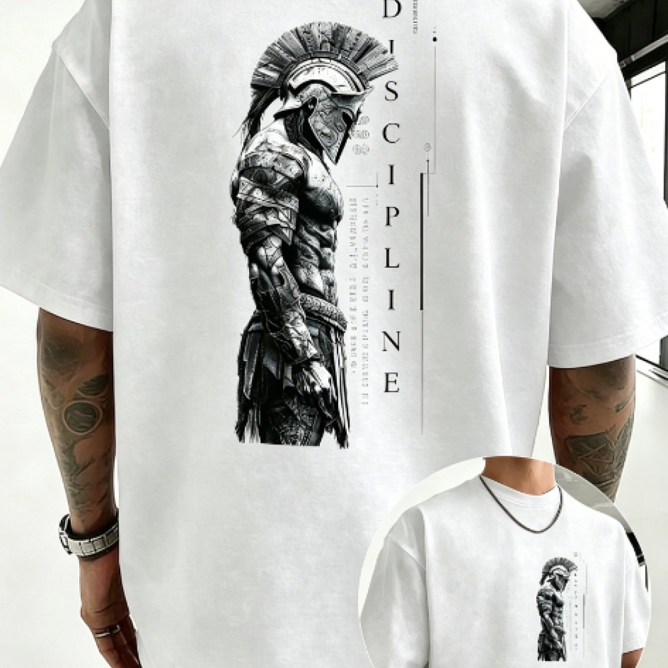 TEMU Heavyweight Washed T-shirt, Unisex Loose Oversized Fit, Soft Breathable Short Sleeve, Casual Leisure All-match Top