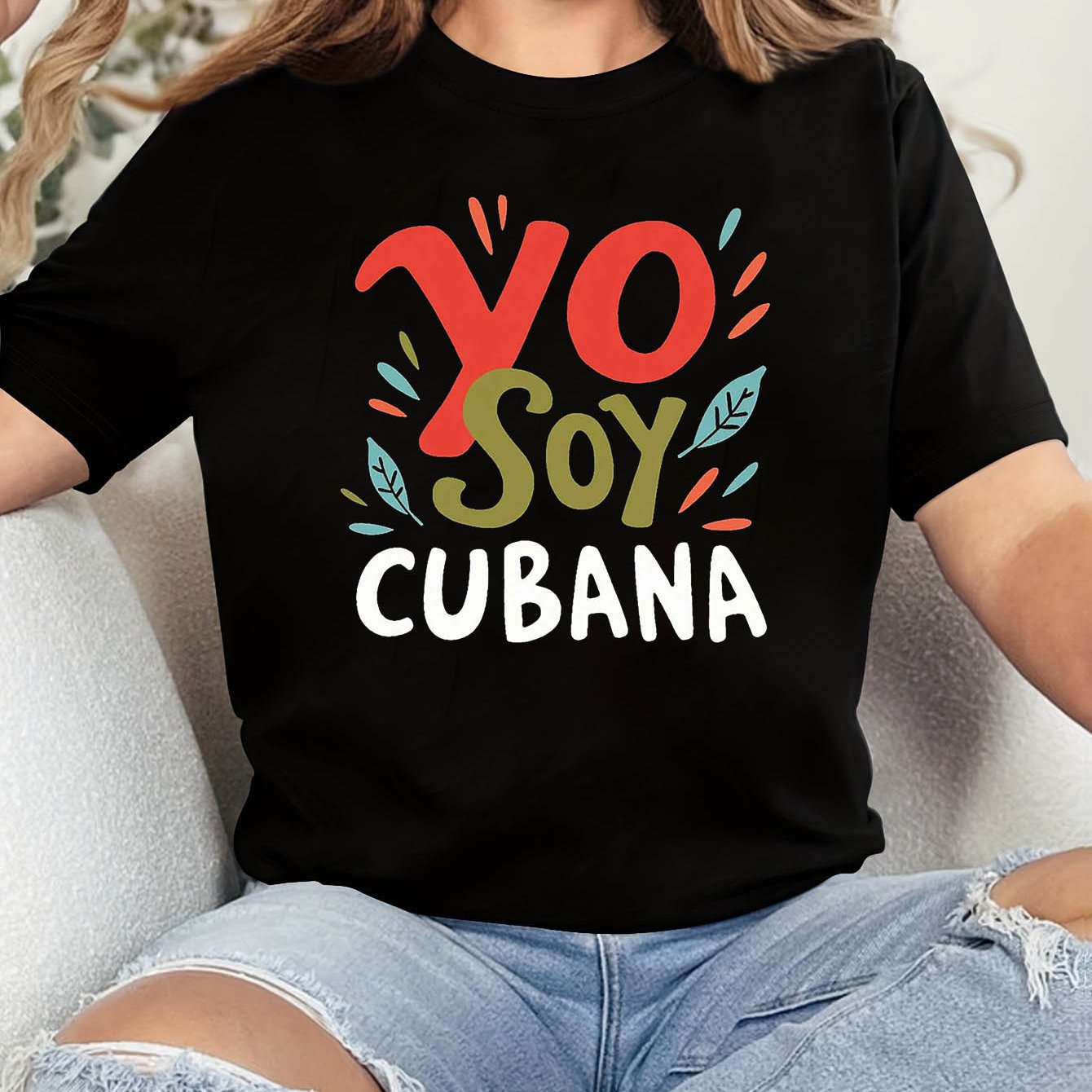 TEMU Graphic Print Women's T-shirt, Short Sleeve Crew Neck Casual Top For Summer & Spring, Women's Clothing