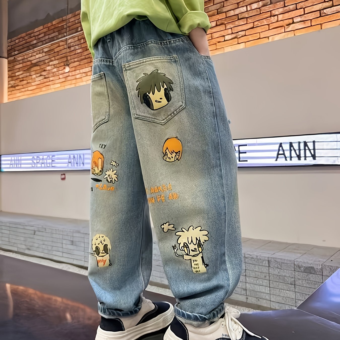 And Autumn Loose Jeans For Boys Aged 6 To 12