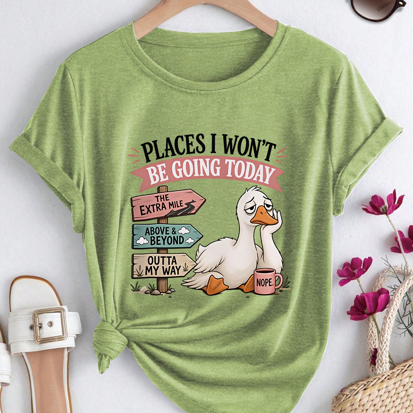 TEMU Plus Size Women's Summer Short Sleeve, Slouchy Sign Print Retro Round Neck Elegant T-shirt, 2026 Spring Summer Soft Loose Casual Top, Elegant