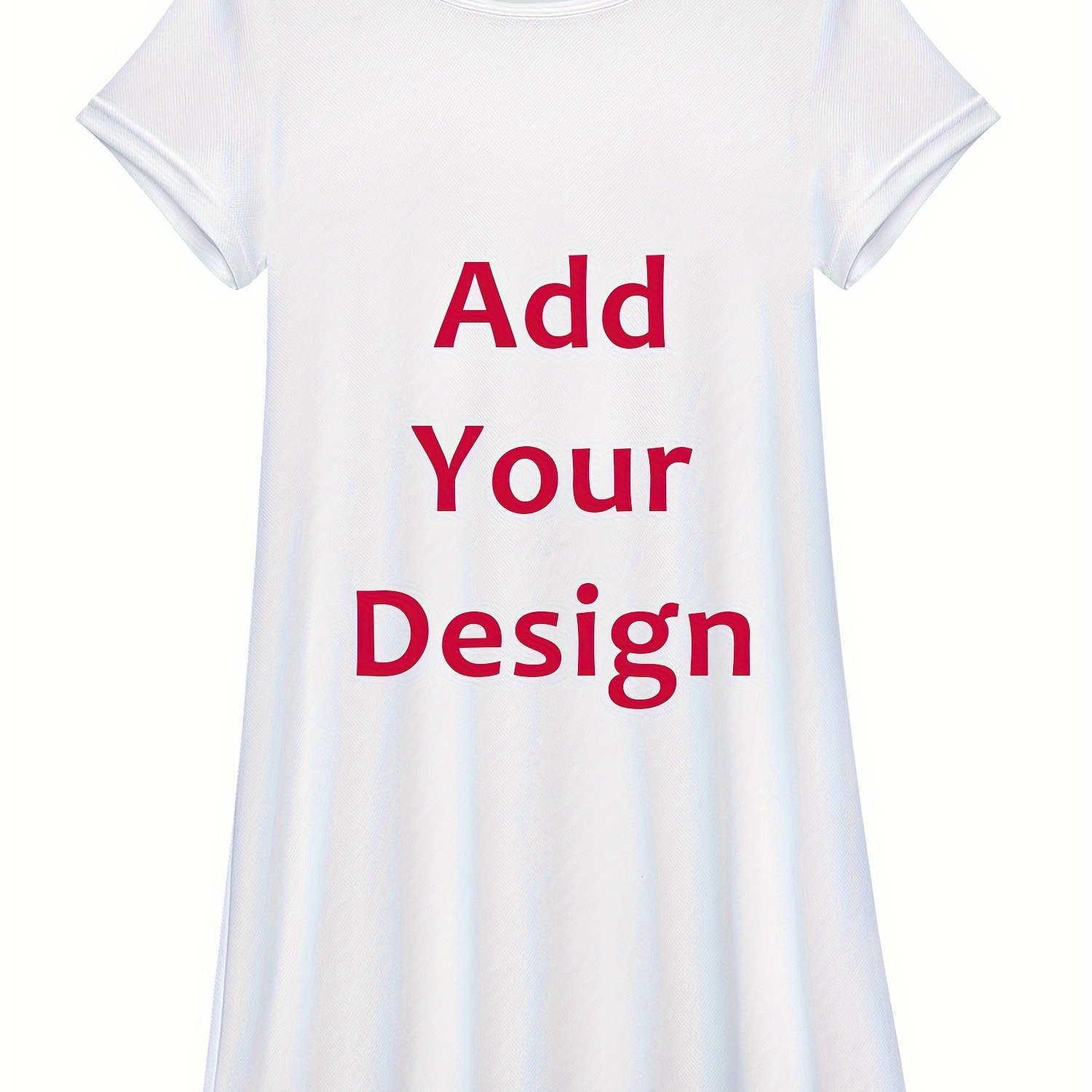 TEMU Personalized Gift Customization Women's Nightgown Full-width Customization