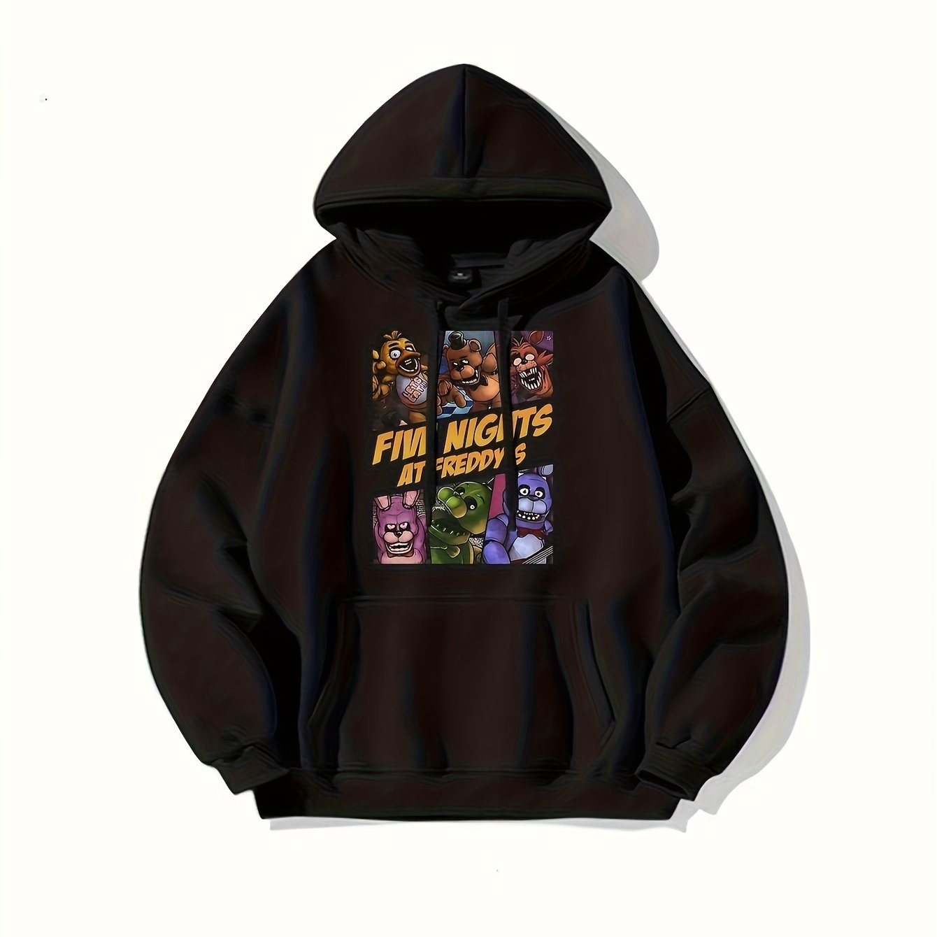 TEMU Men's Horror Movie Hoodie - Horror Movie Graphic Pullover Sweatshirt, & Design
