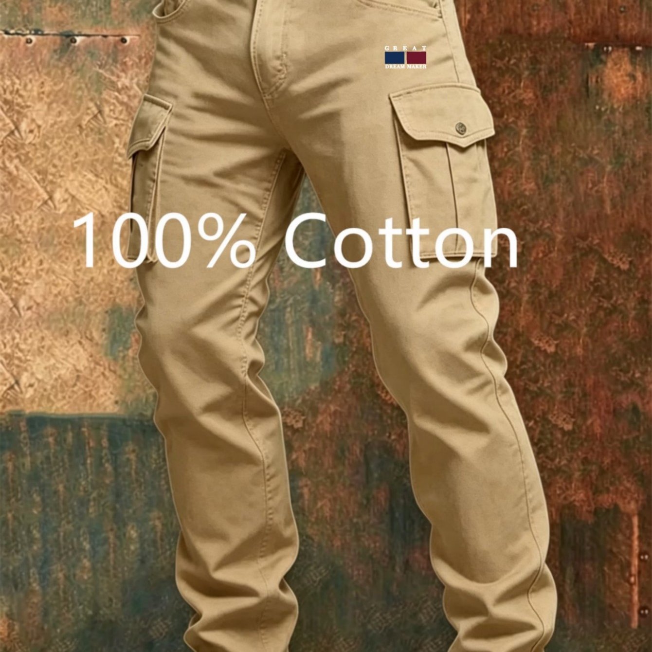 Men's Pure Cotton Tactical Pants - Multi-pocket Workwear Trousers With Utility Belt Compatible For Outdoor,, & | Machine Washable Durable Workwear Suitable For Spring/autumn