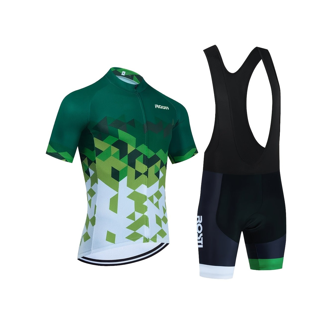 Men's Short-sleeved Shorts Cycling Suit Outdoor Sports Cycling Short-sleeved Top And Shorts