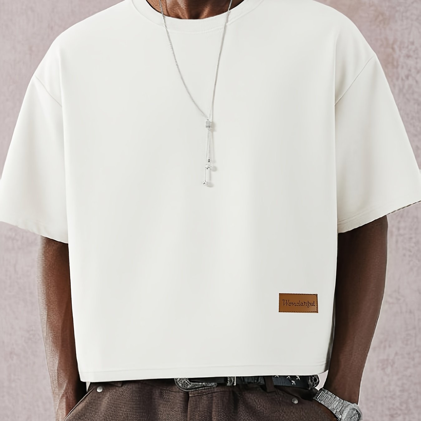 TEMU Men's Summer Casual T-shirt