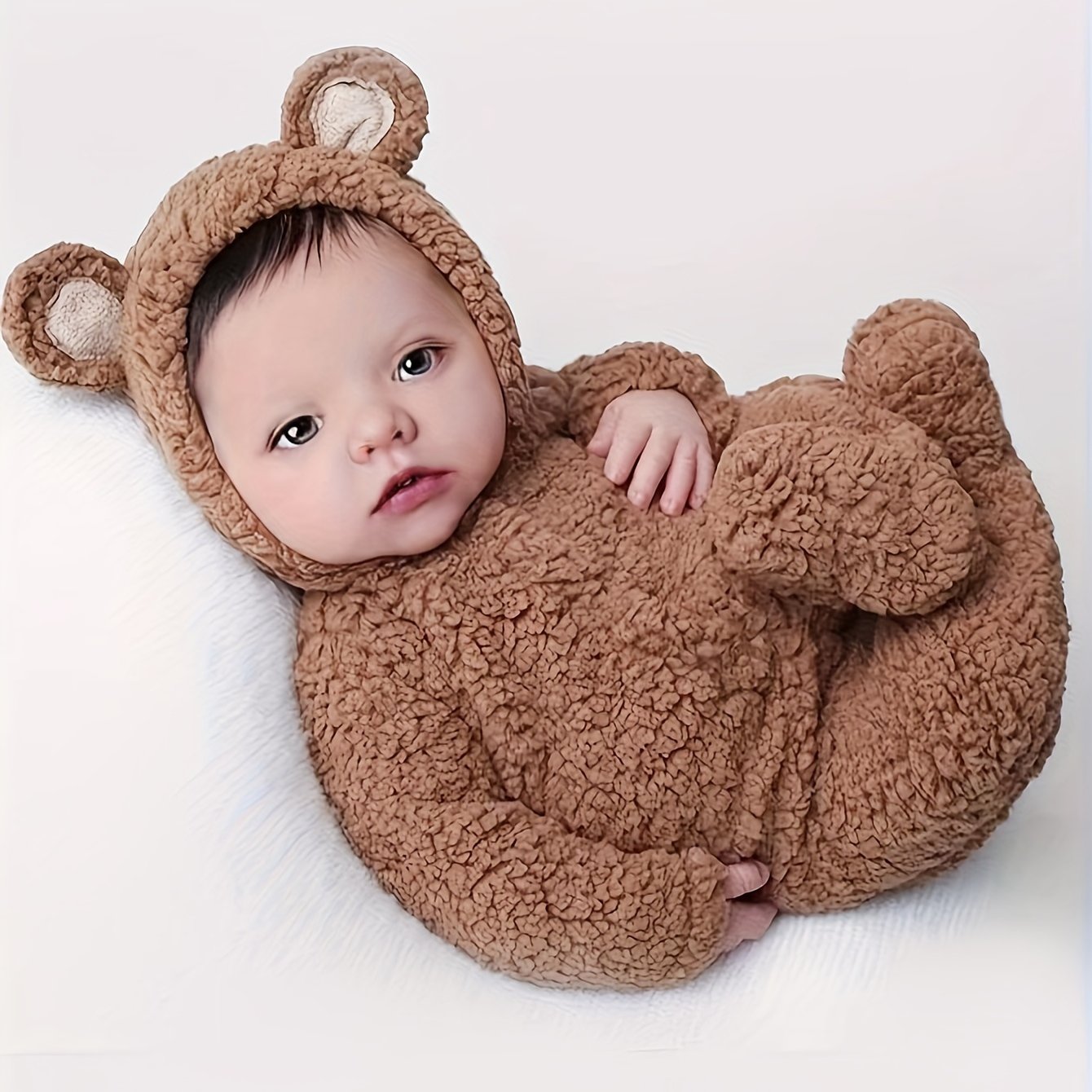 0 3 Mesi Neonato 2pz Carino Peluche Orso Forma Abbigliamento - Temu Italy