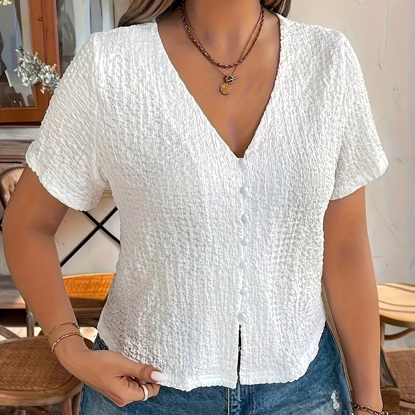 TEMU Women's Targeted Top