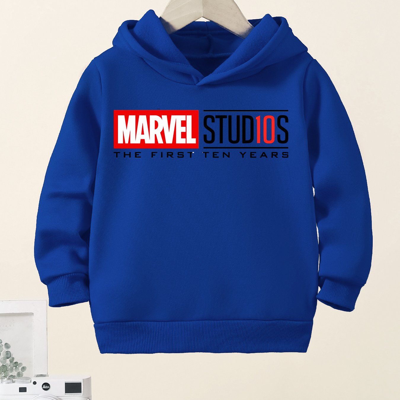 TEMU Boys Hooded Sweatshirts Officially Authorized New Autumn And Winter Clothing Sweatshirts Boys Long-sleeved Sweatshirts 3- Spiderman Iron Man