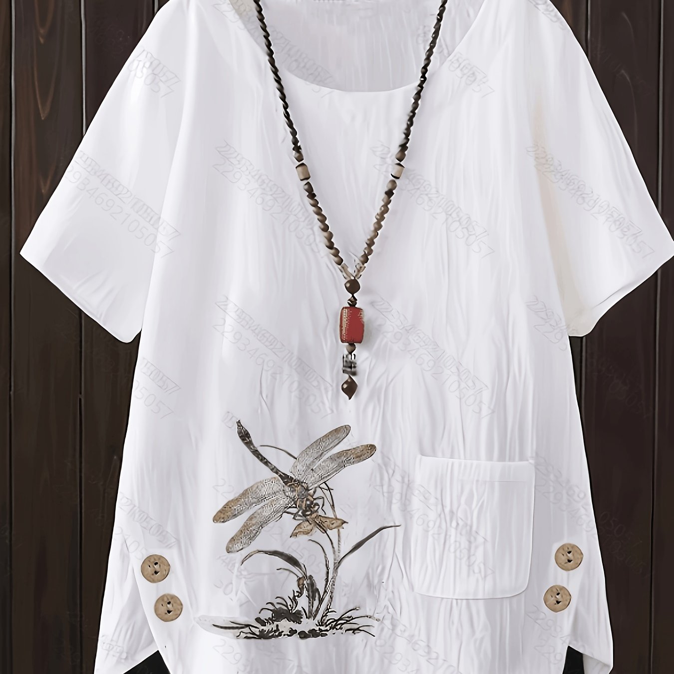 Women's Stylish Short-sleeve Shirt For Spring And Summer Casual Wear