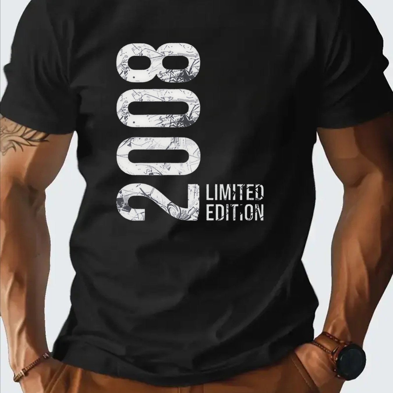TEMU Men's 2008 Edition Graphic T-shirt