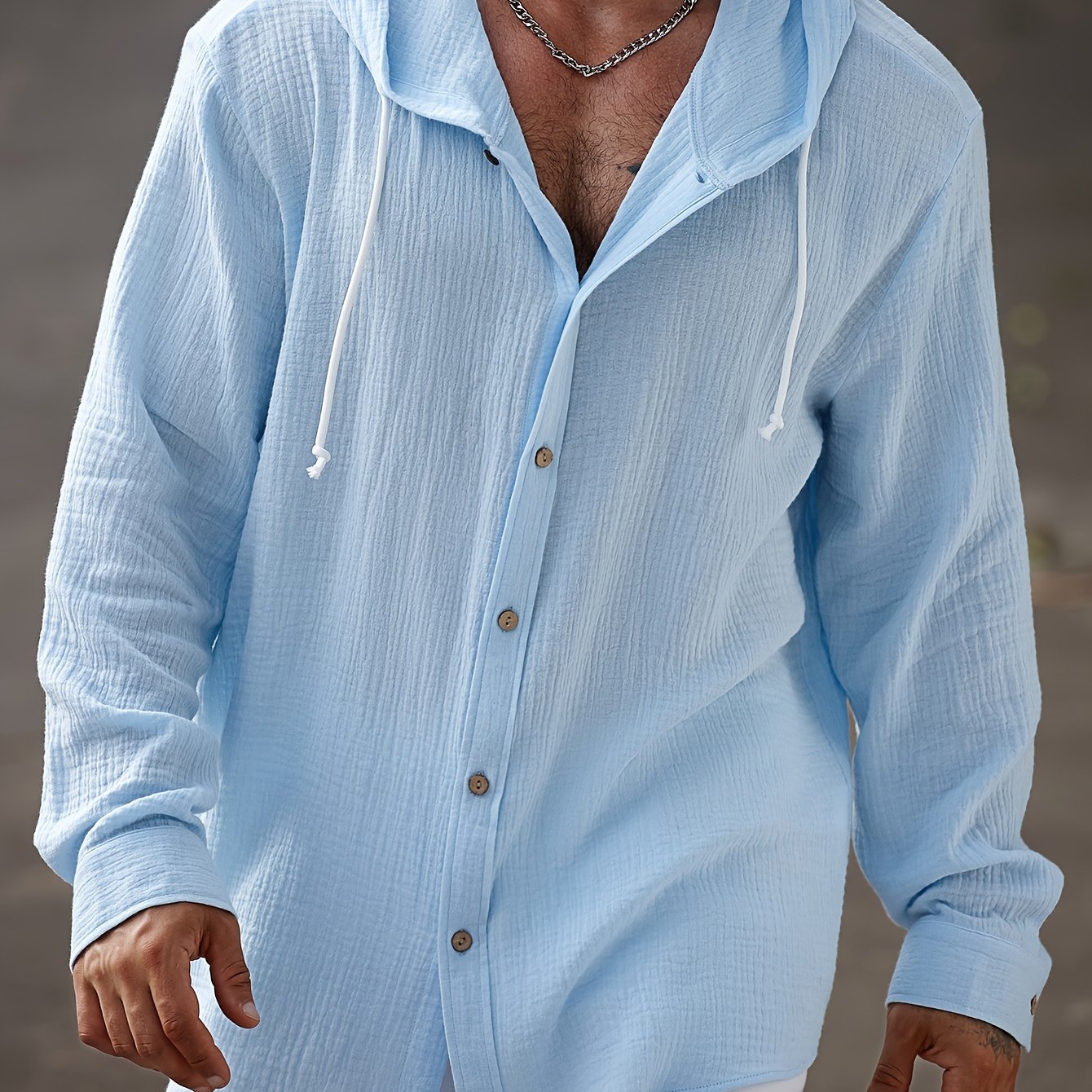 Image of Men's Plus Size Shirt, Plus Size