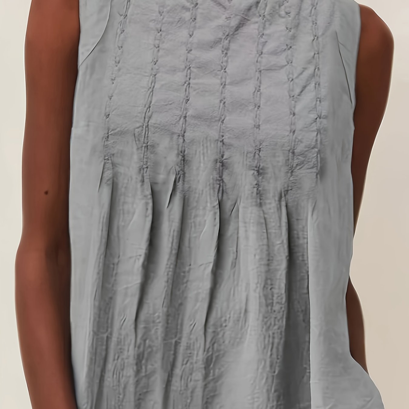 A Stylish Sleeveless Blouse For Women With A
