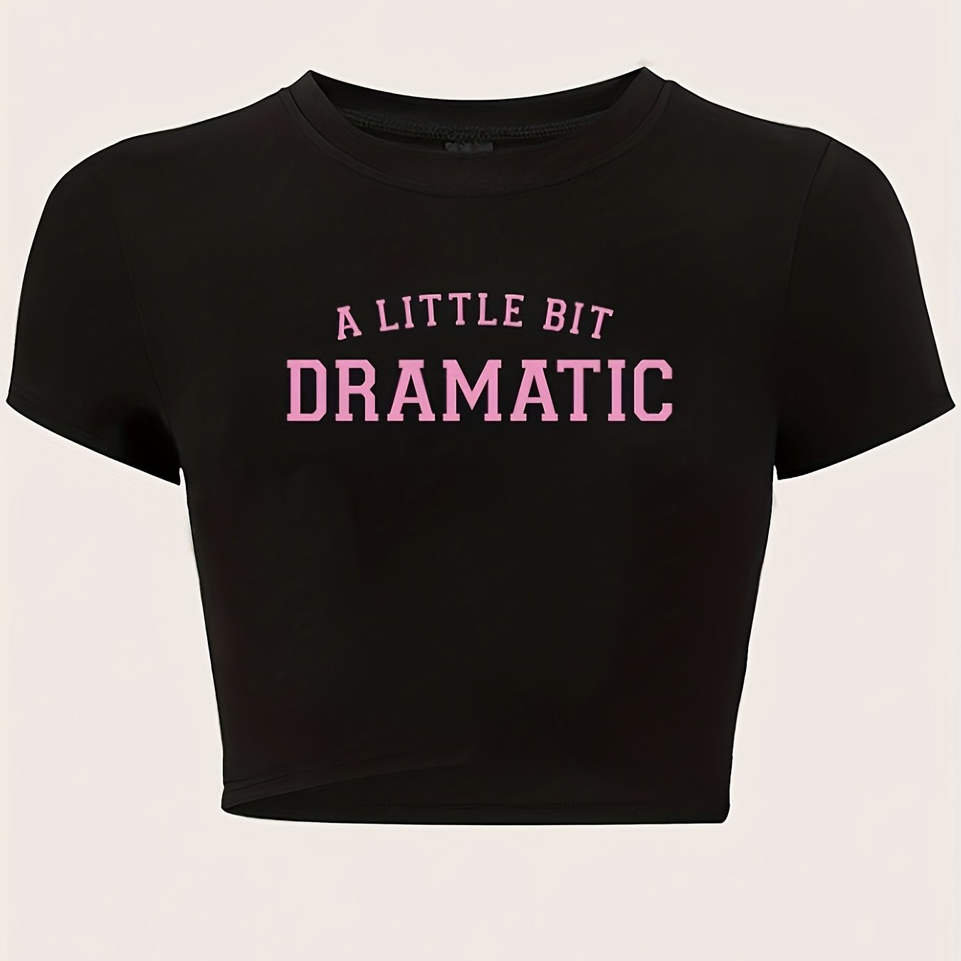 Slim-fit Short-sleeve T-shirt For Summer With Letter Print