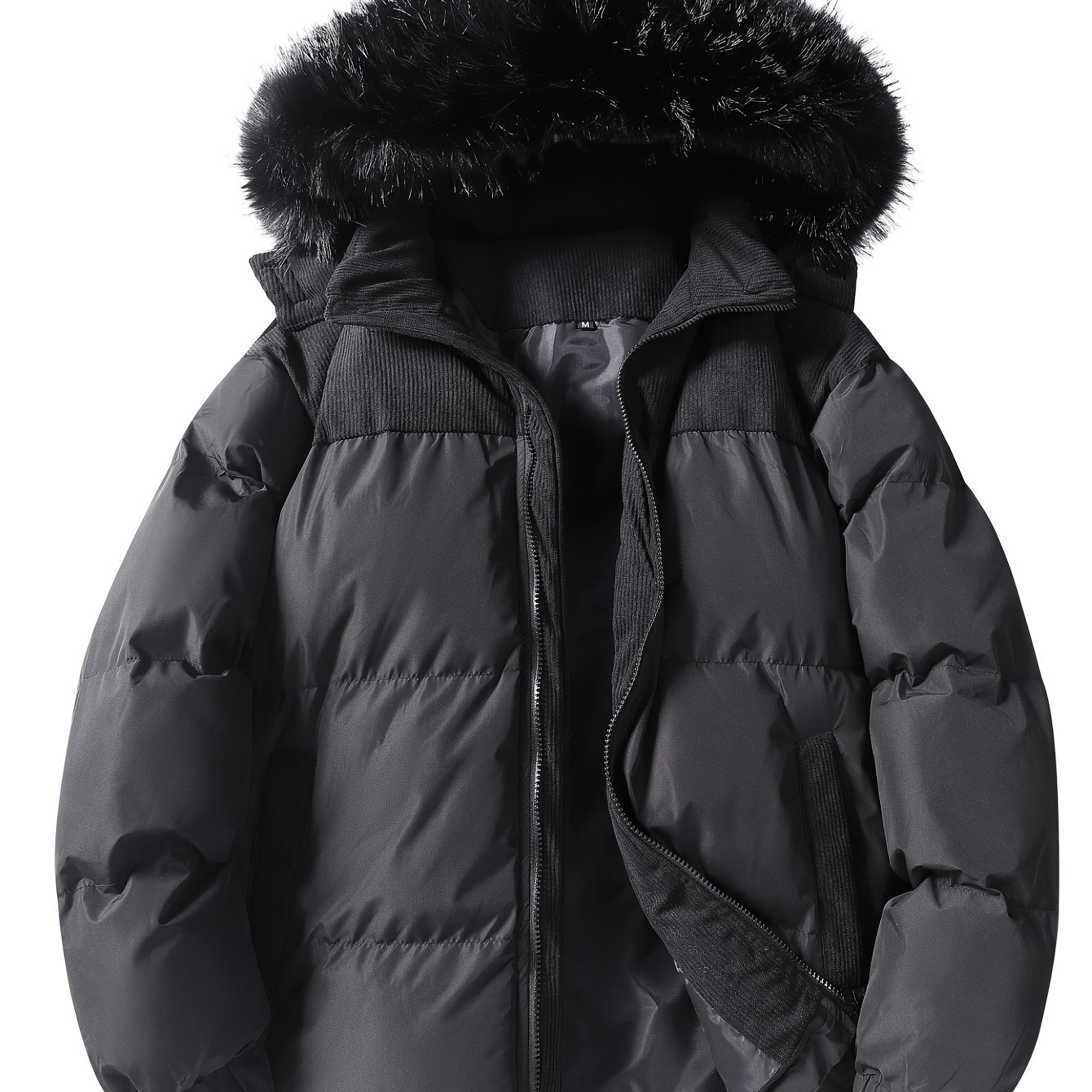 Men\u0027s Thickened Winter Jacket - Windproof and...
