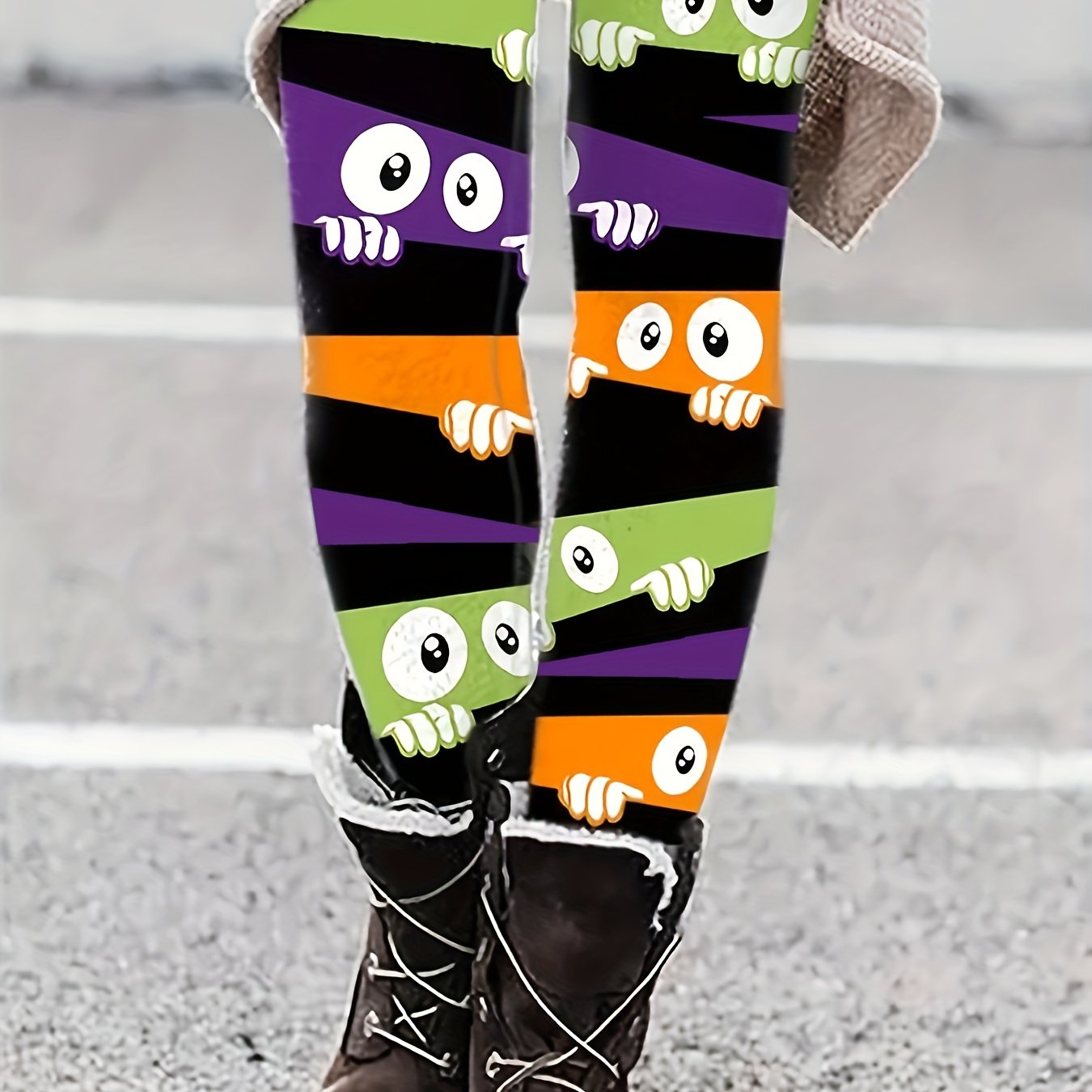 Image of Girls' Halloween Themed Leggings