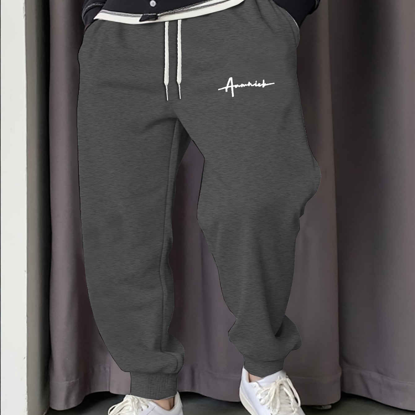TEMU Joggers en pour hommes, pantalon long décontracté pour et l'hiver