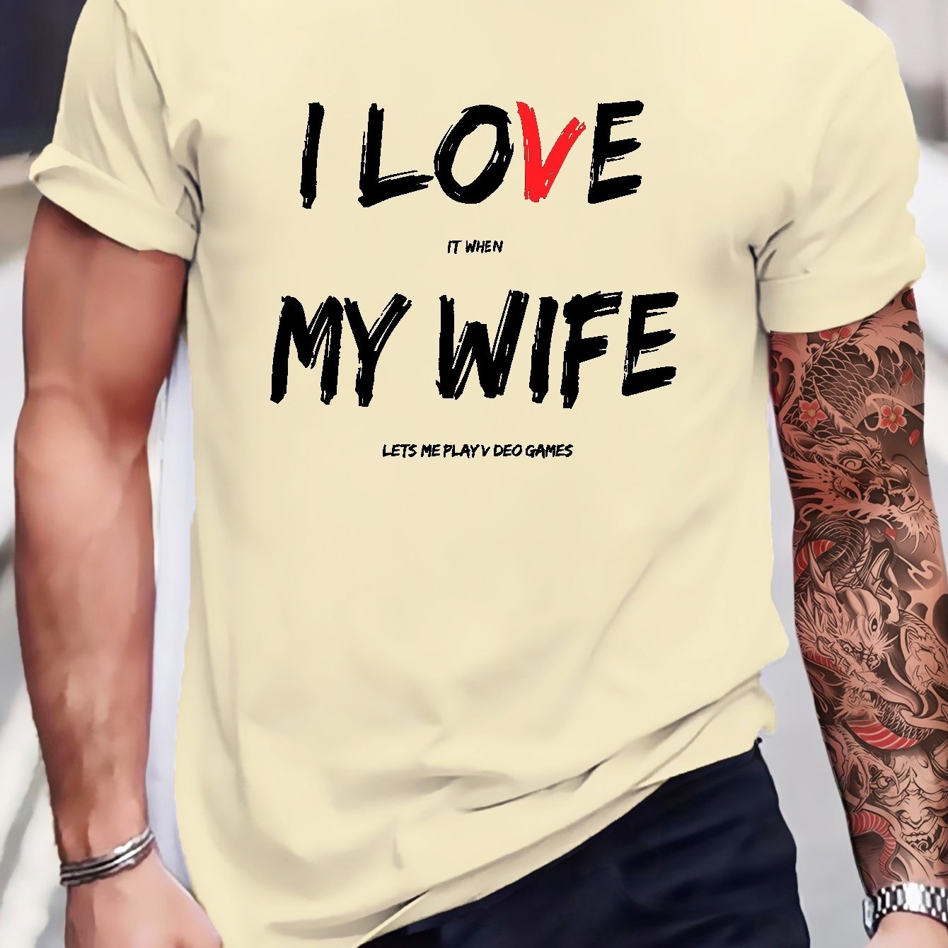 Camiseta I Love My.. - Comprar em Lua Mundi