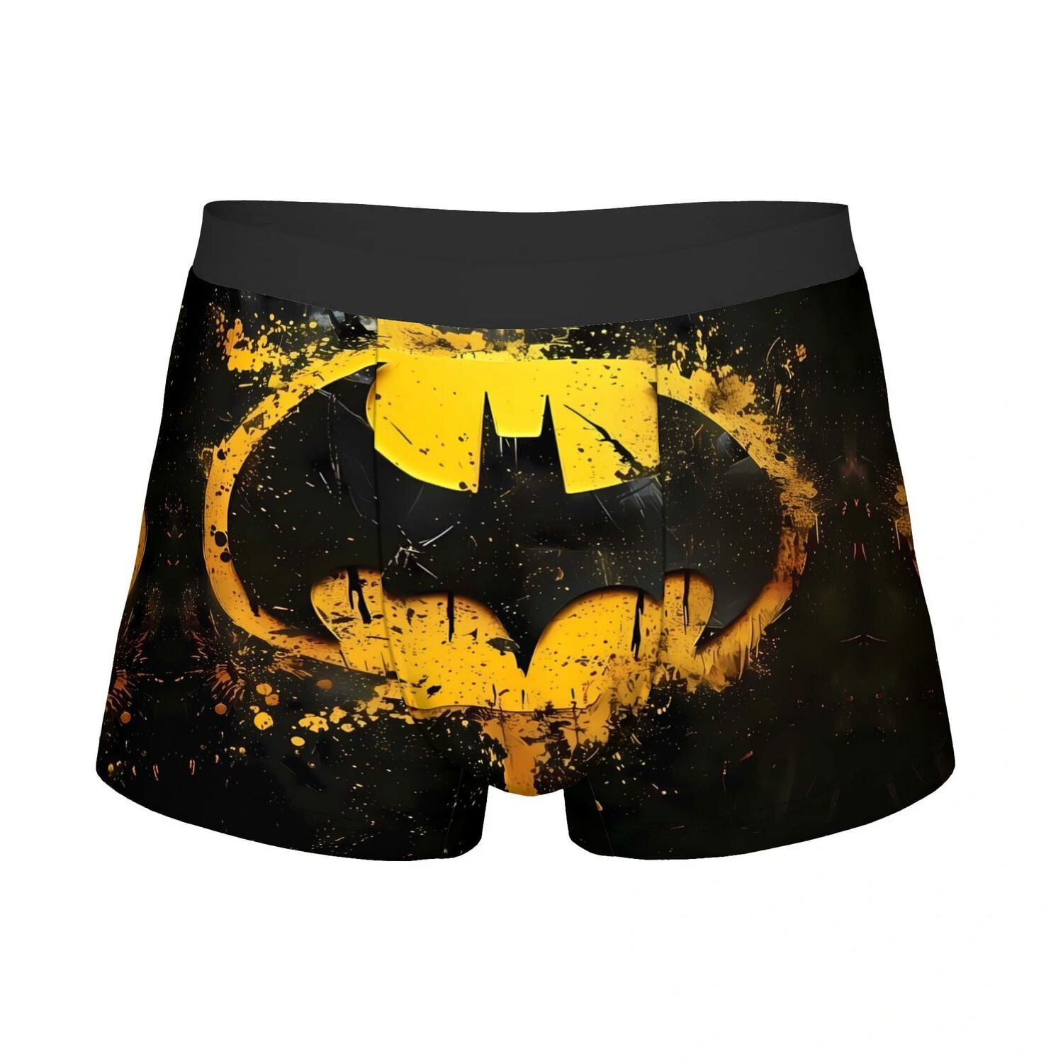 TEMU Dark Knight Batman 's Trunks Underwear, Unique Animal Graphic Underpants, Fashion Novelty Apparel2d Print Design
