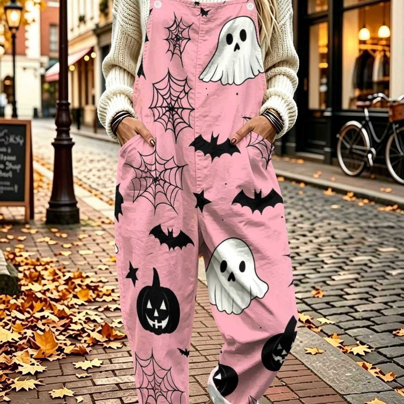 TEMU Summer Jumpsuit, Trendy And Fashionable Style, Retro Women's Clothing