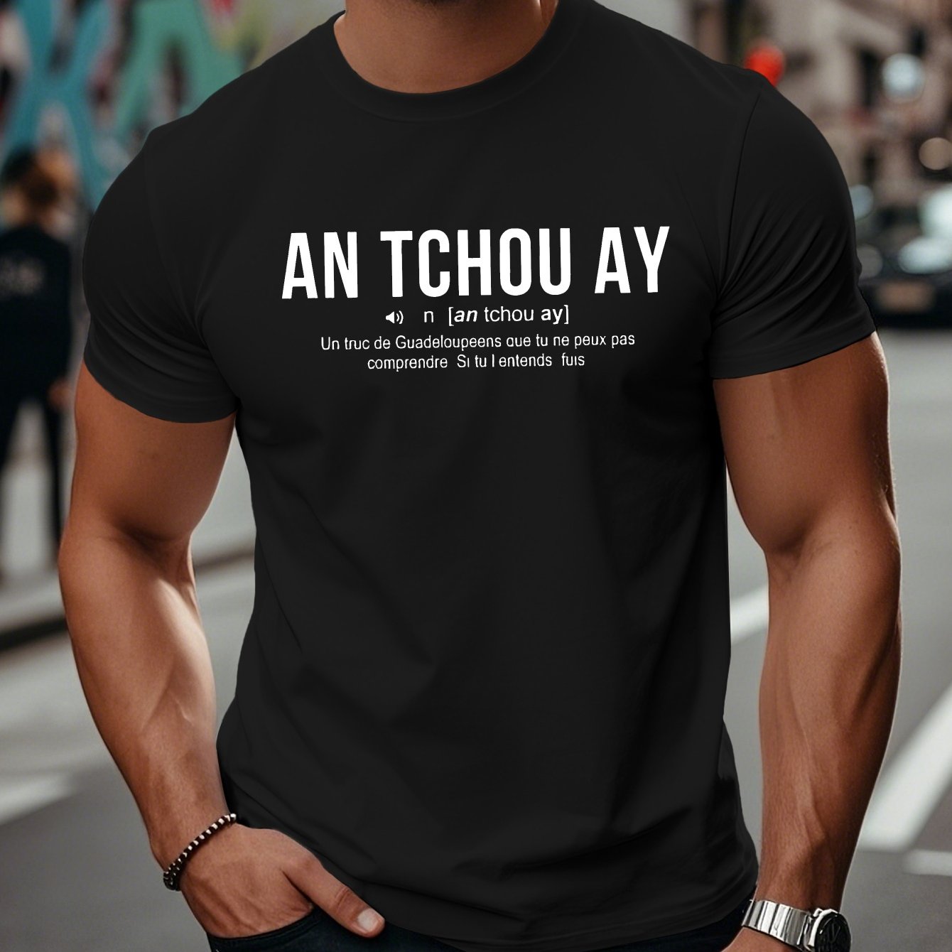 TEMU T-Shirt Homme Proverbes Français - Citations Drôles en Français avec Anglaise, Idéal pour Apprenants de Langues, Haut Décontracté d'Été,