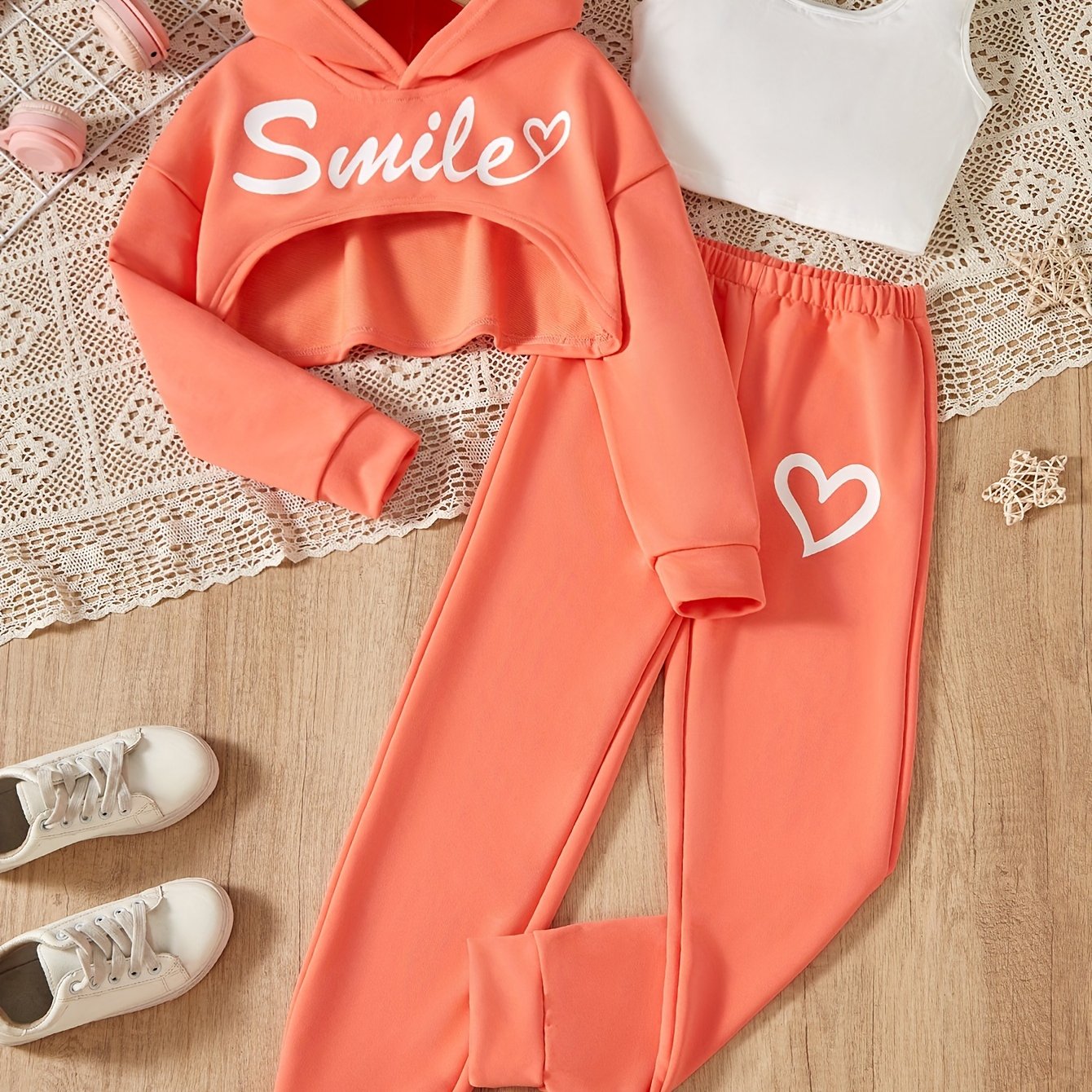 Print Girl's Piece Set