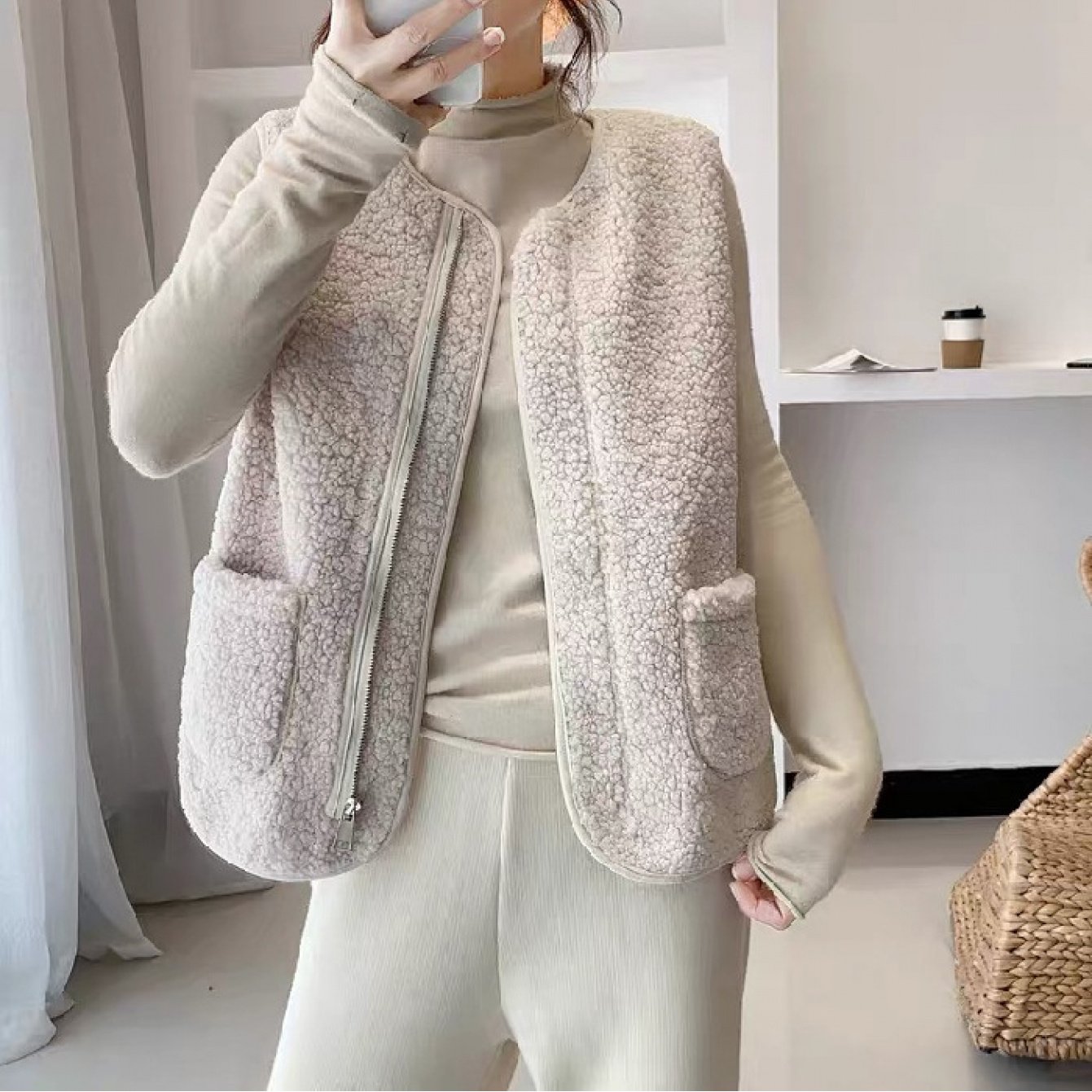 TEMU レディース プラッシュート 冬服 ショートタンクトップ/通勤/ビジネス宴会/お出かけ/ショッピング/友達との集まり