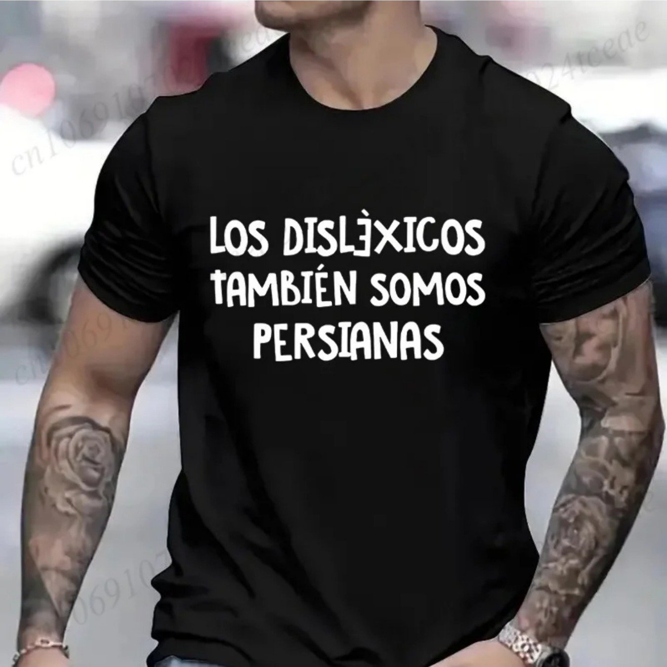 TEMU Camiseta de Concienciación sobre la Dislexia en Español para - "Los Disléxicos Persas" , Adecuada para el a la Dispráxia y la Discapacidad de
